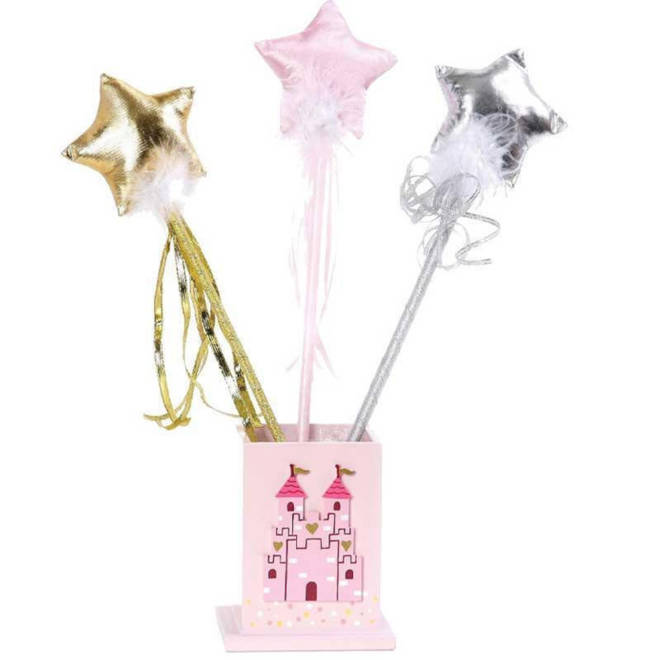 Girls fairy wand gold Star