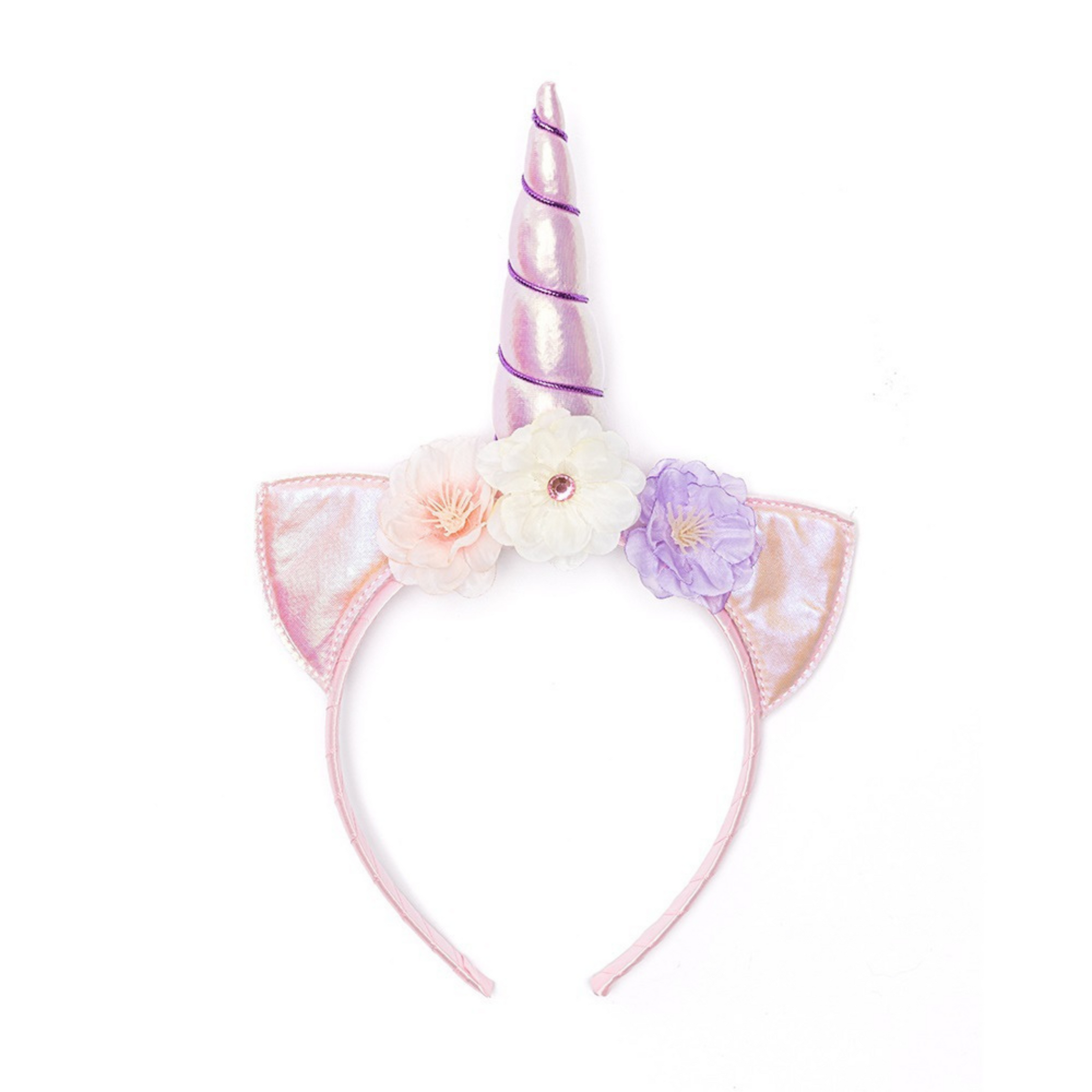 Girls hair band Unicorn flowers