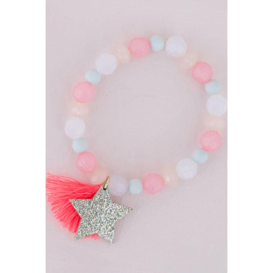Παιδικό βραχιόλι χρυσό γκλίτερ Αστέρι-φουντίτσα