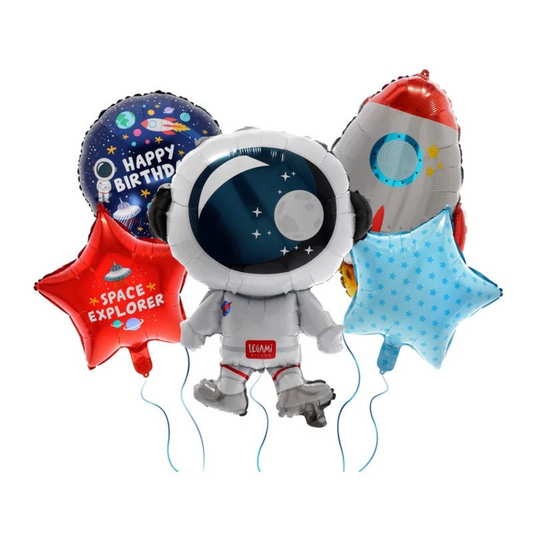 Decorative balloon set for Birthday Space party