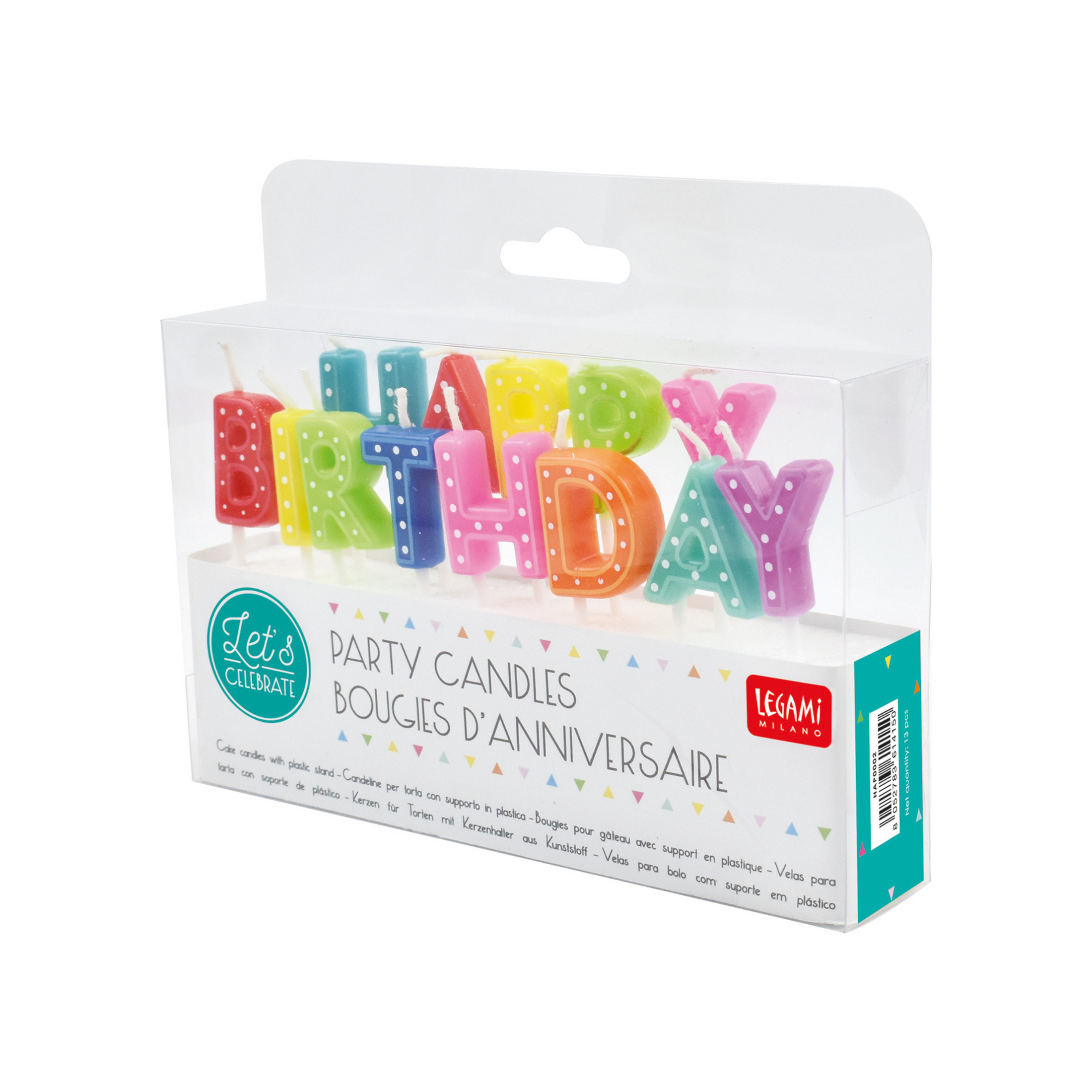 Children's Happy Birthday candles