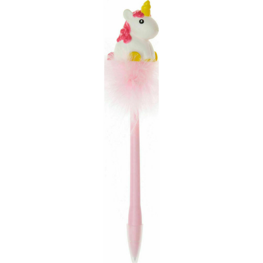 Writing is magic children's pen with luminous unicorn