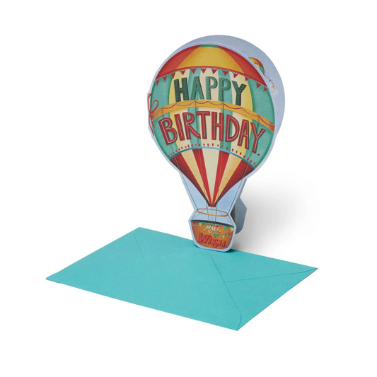 Παιδική ευχετήρια κάρτα Happy Birthday Balloon