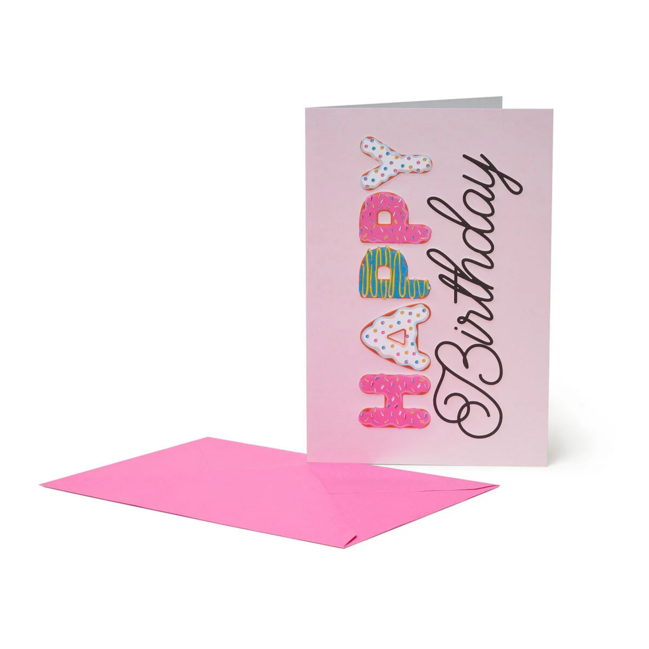 Happy Birthday Donuts Children's Greeting Card