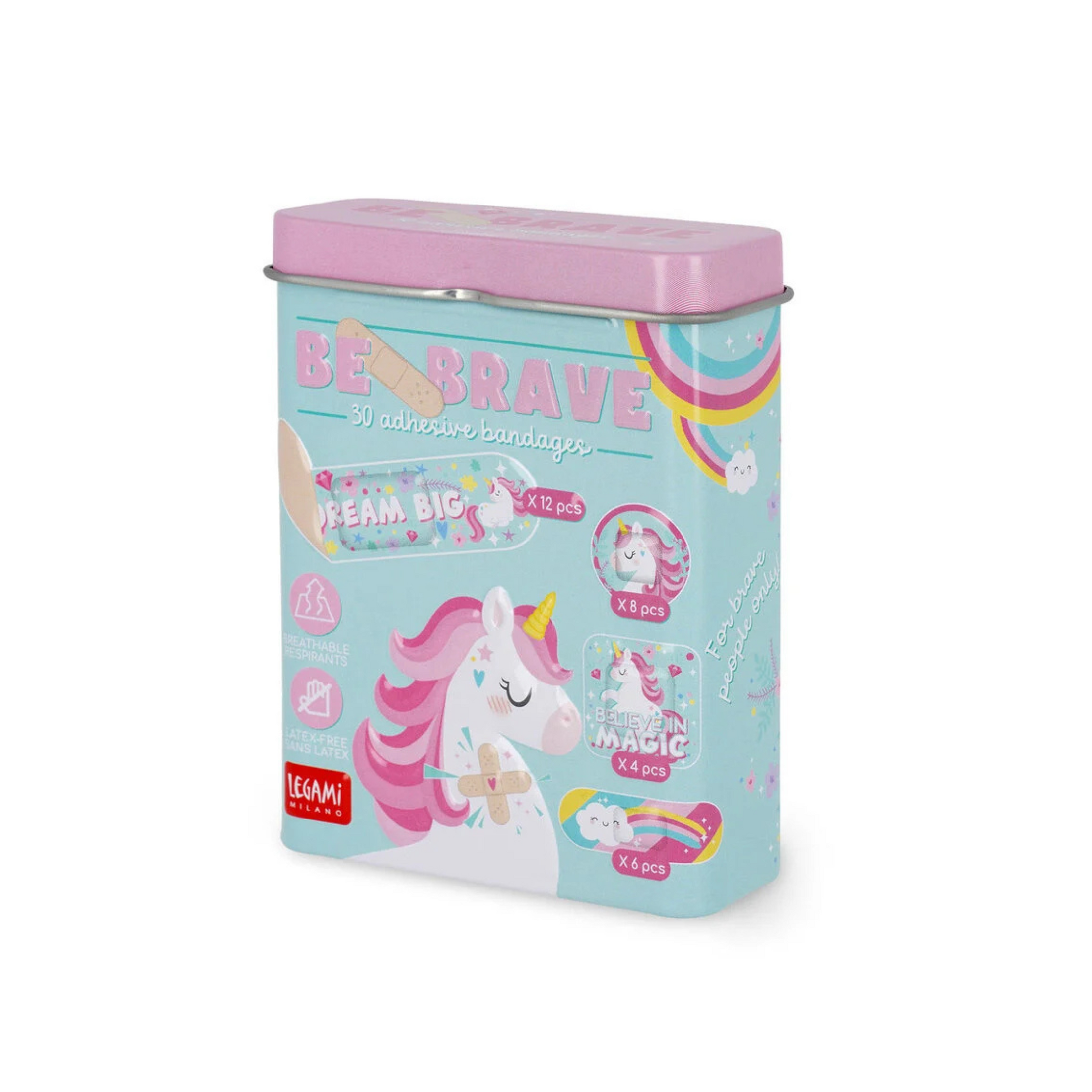 Unicorn Be Brave Children's Wound Dressings