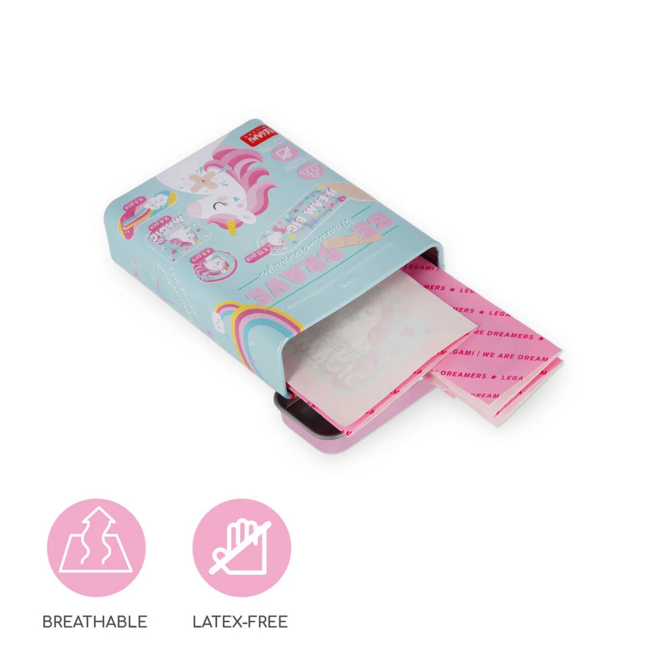 Unicorn Be Brave Children's Wound Dressings