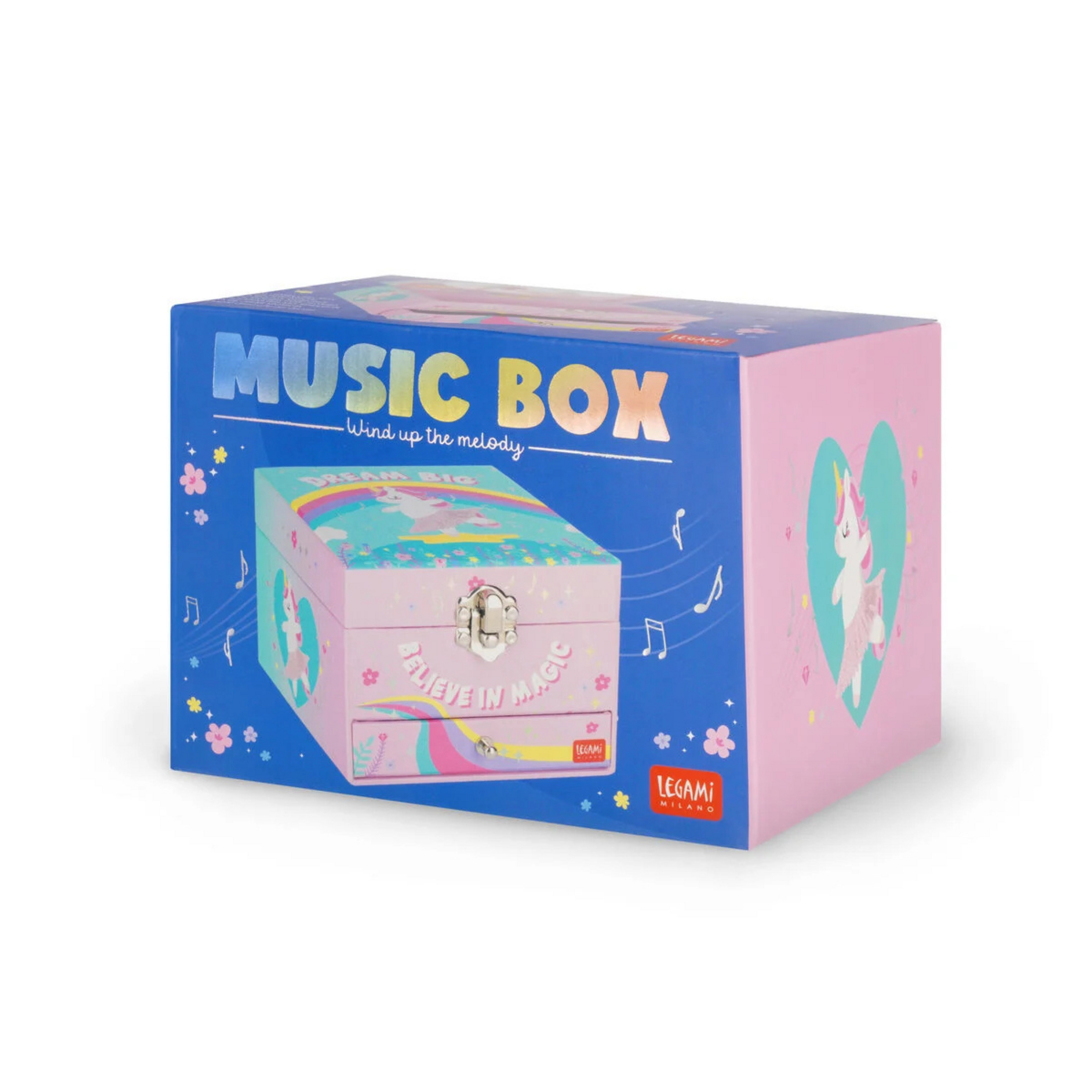 Children's music box - Unicorn jewelry box