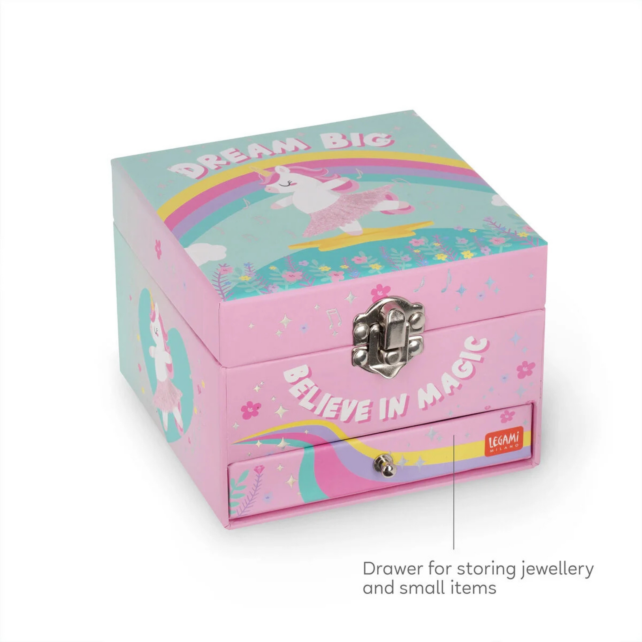 Children's music box - Unicorn jewelry box