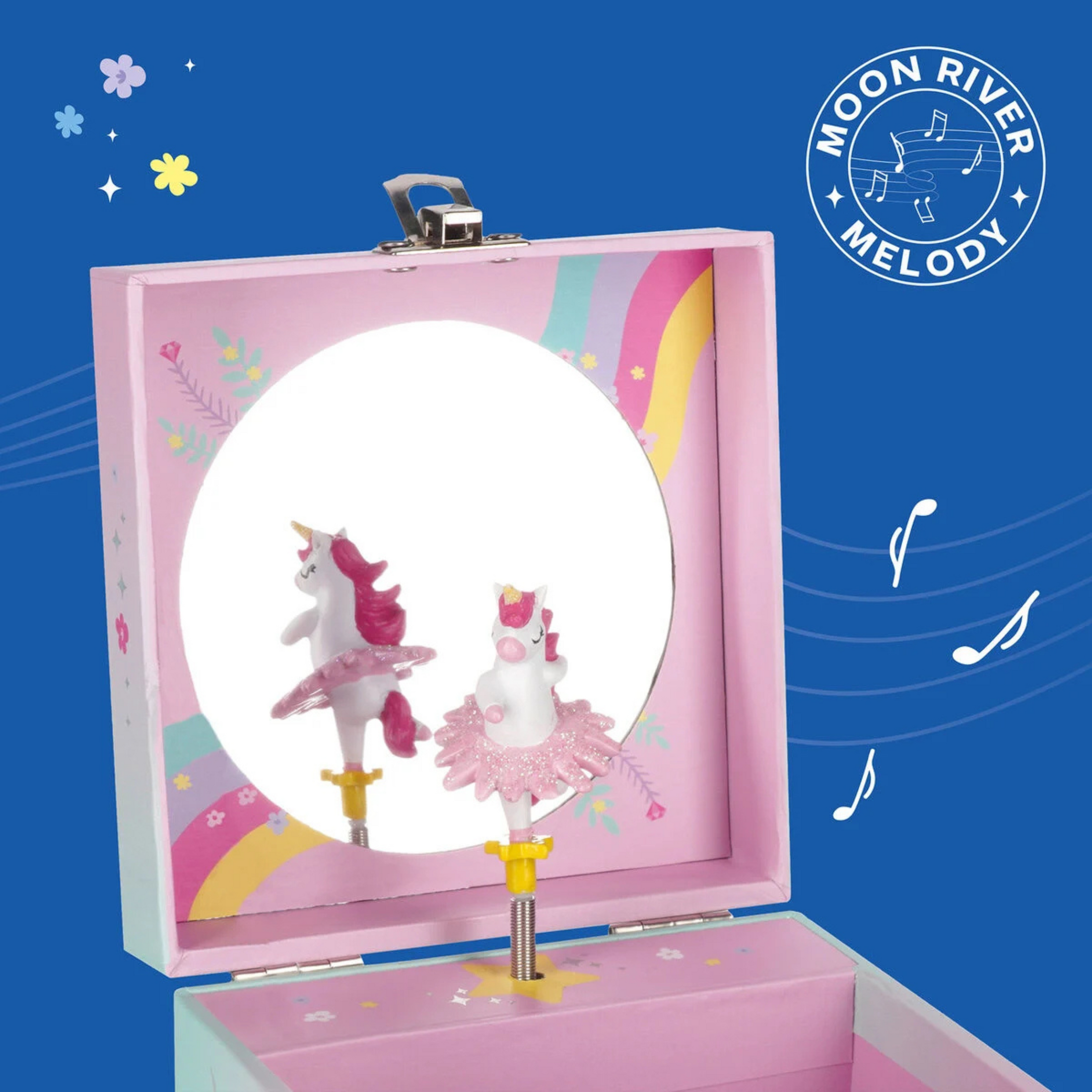 Children's music box - Unicorn jewelry box