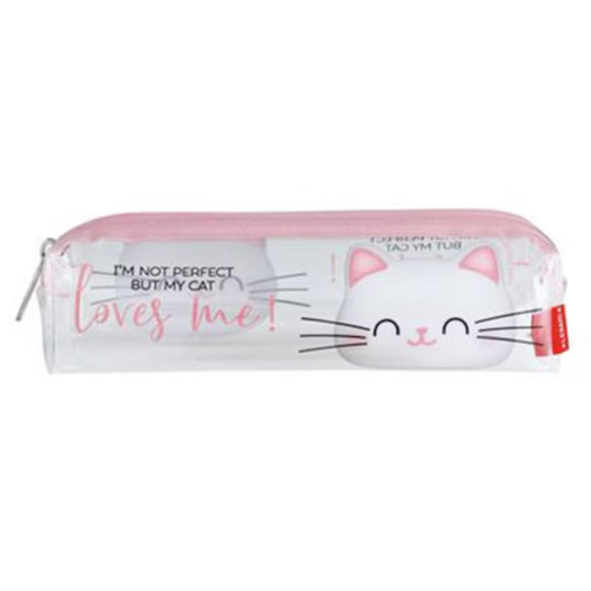 Παιδική κασετίνα διαφανής Kitty