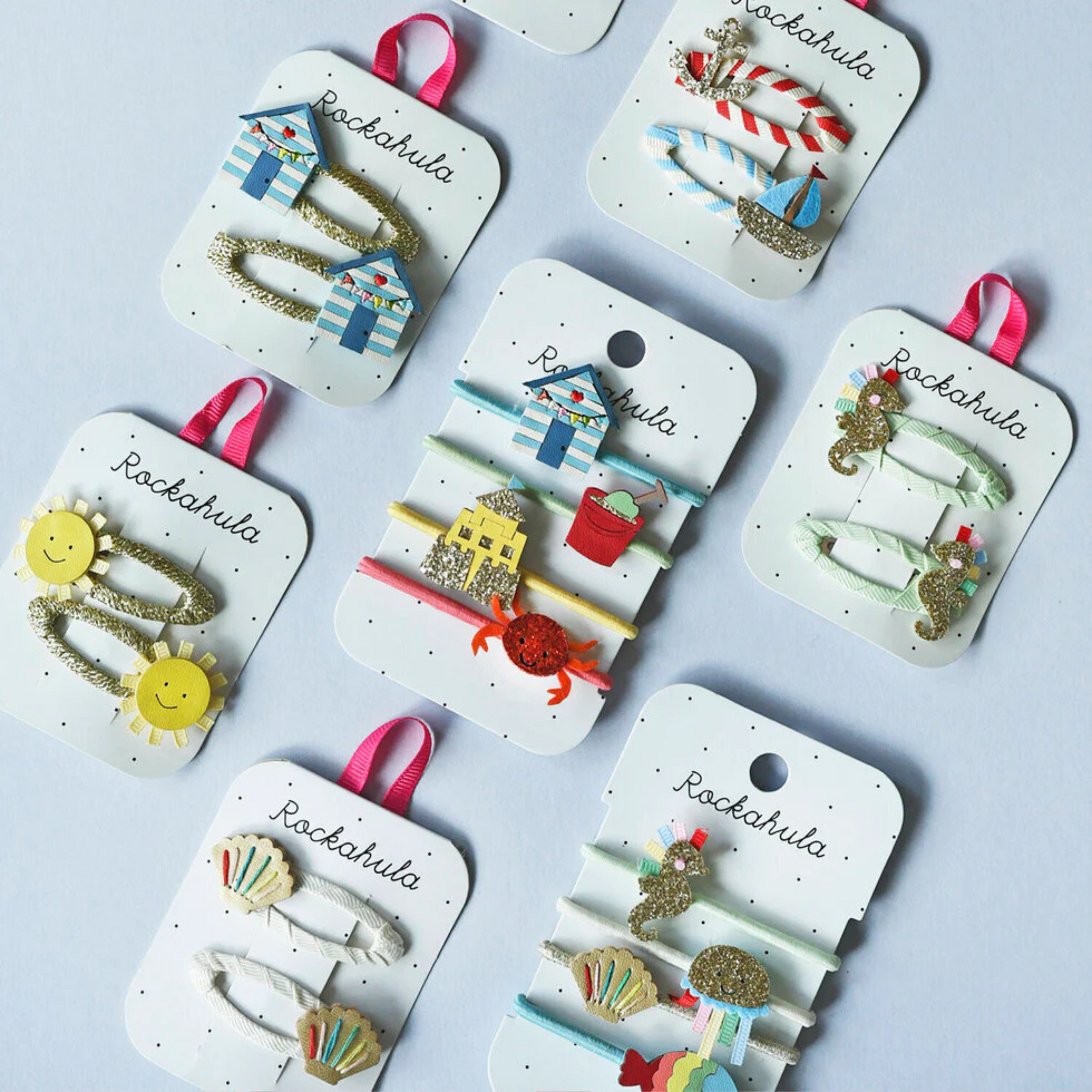 Girls hair ties Under the Sea