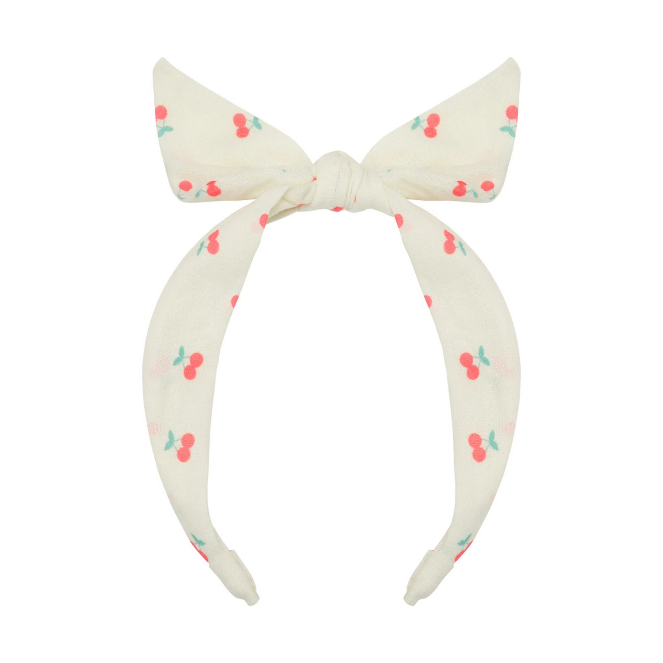 Cherry Tie Girls Hairband