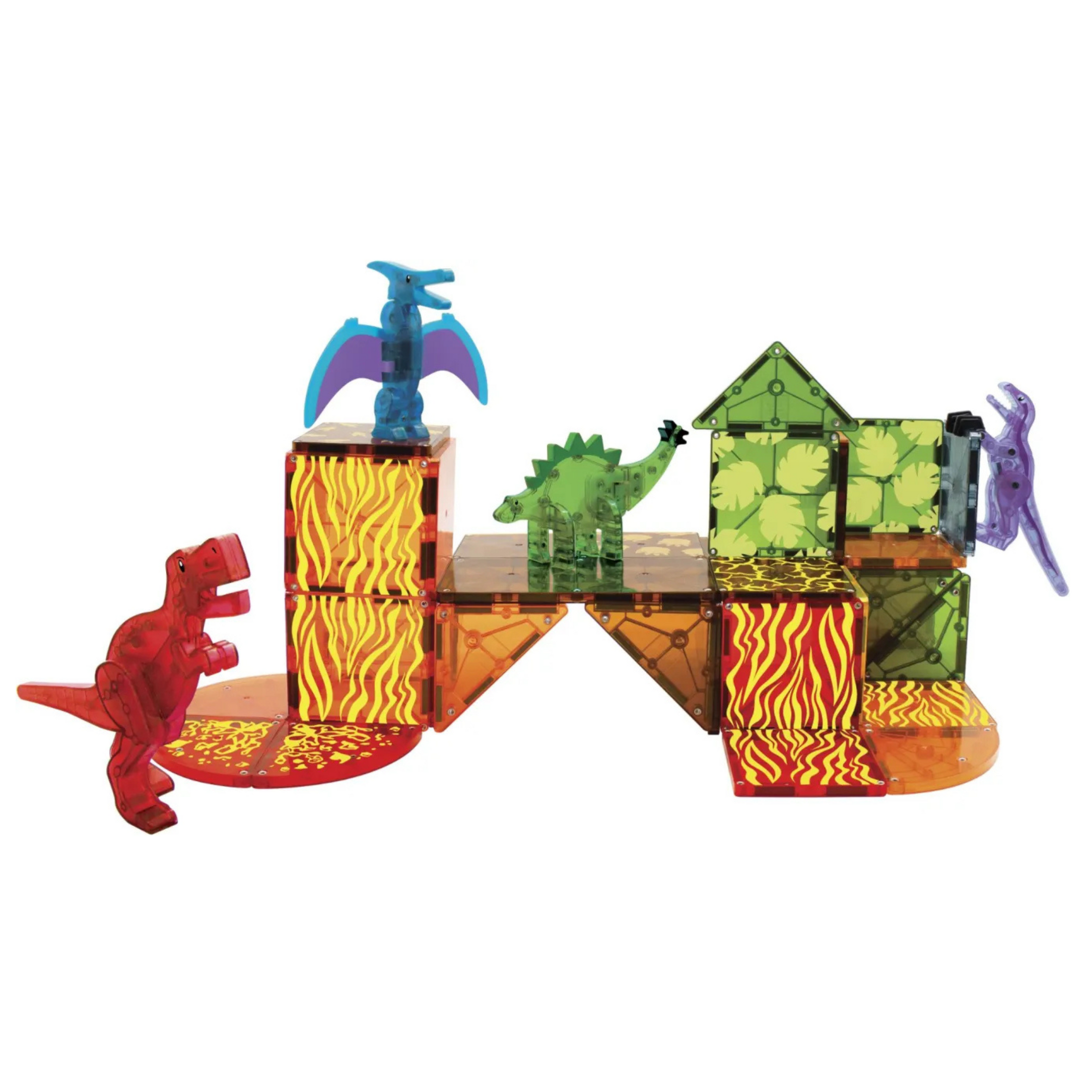 Magnetic toy Dino World 40 pieces set