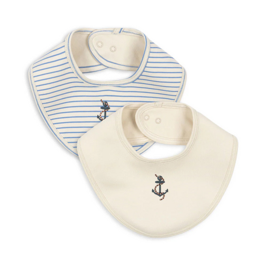 Baby set of 2 bibs Stipe Provence