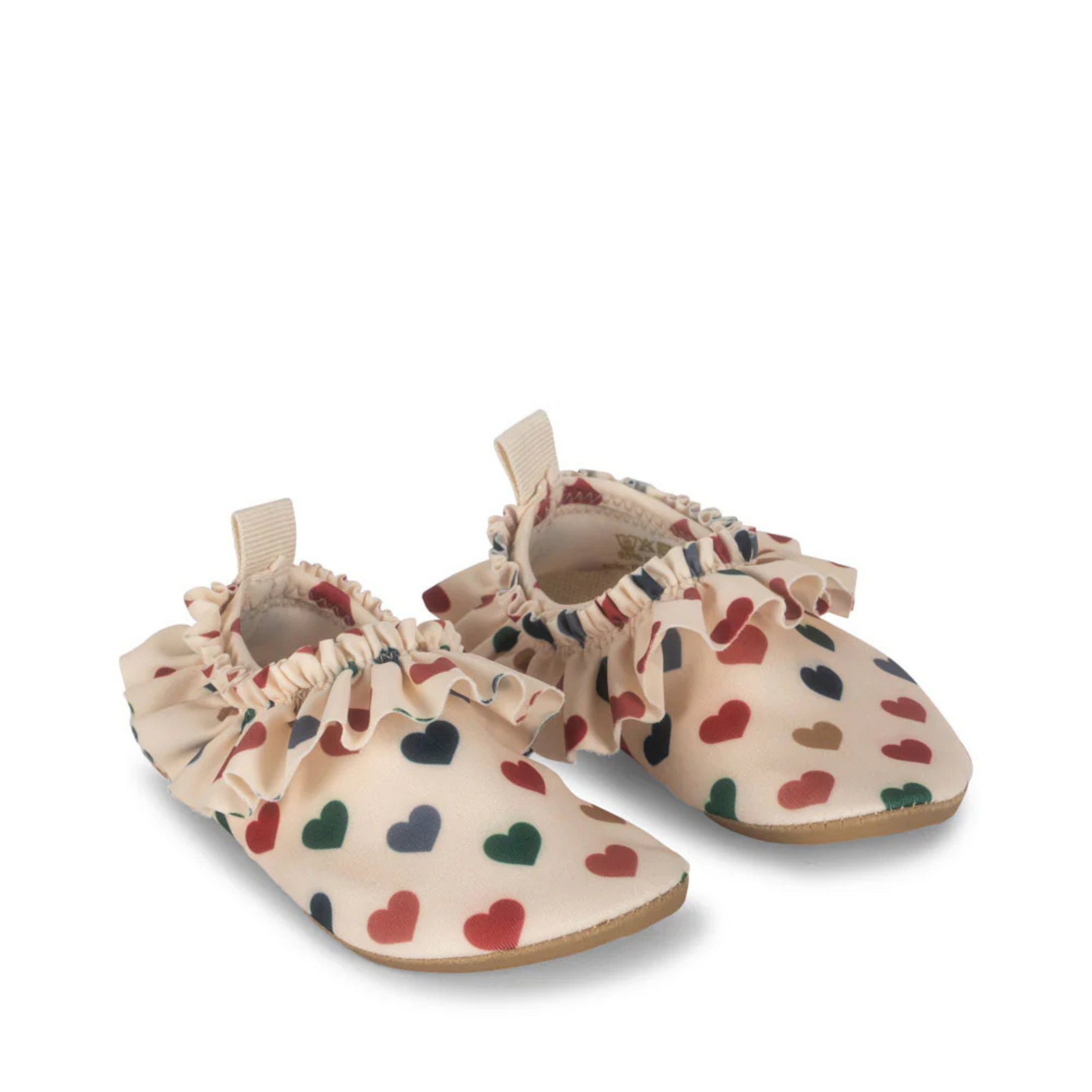 Baby beach shoes with hearts