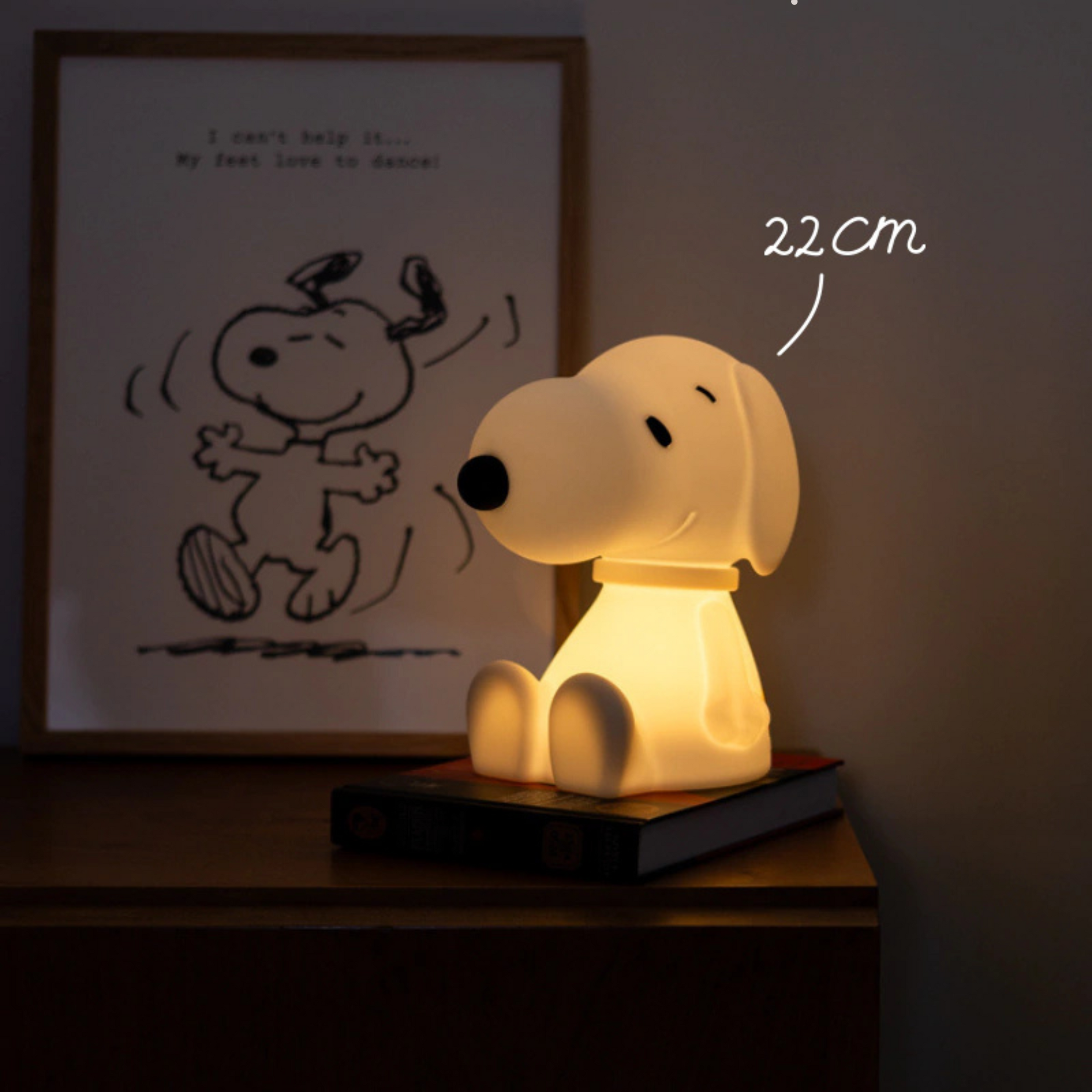 Παιδικό φωτιστικό νυκτός Snoopy First Light