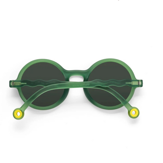 Kids oval sunglasses Terracotta Olive Green