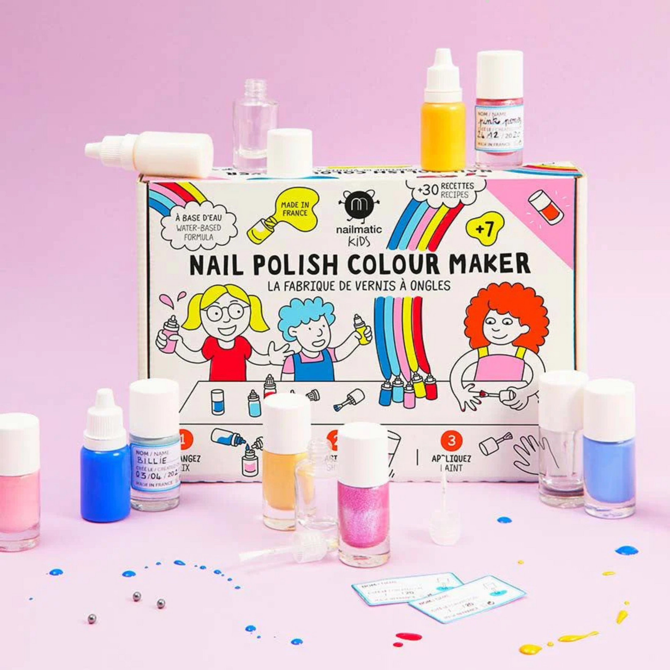 Girls play & varnish making set