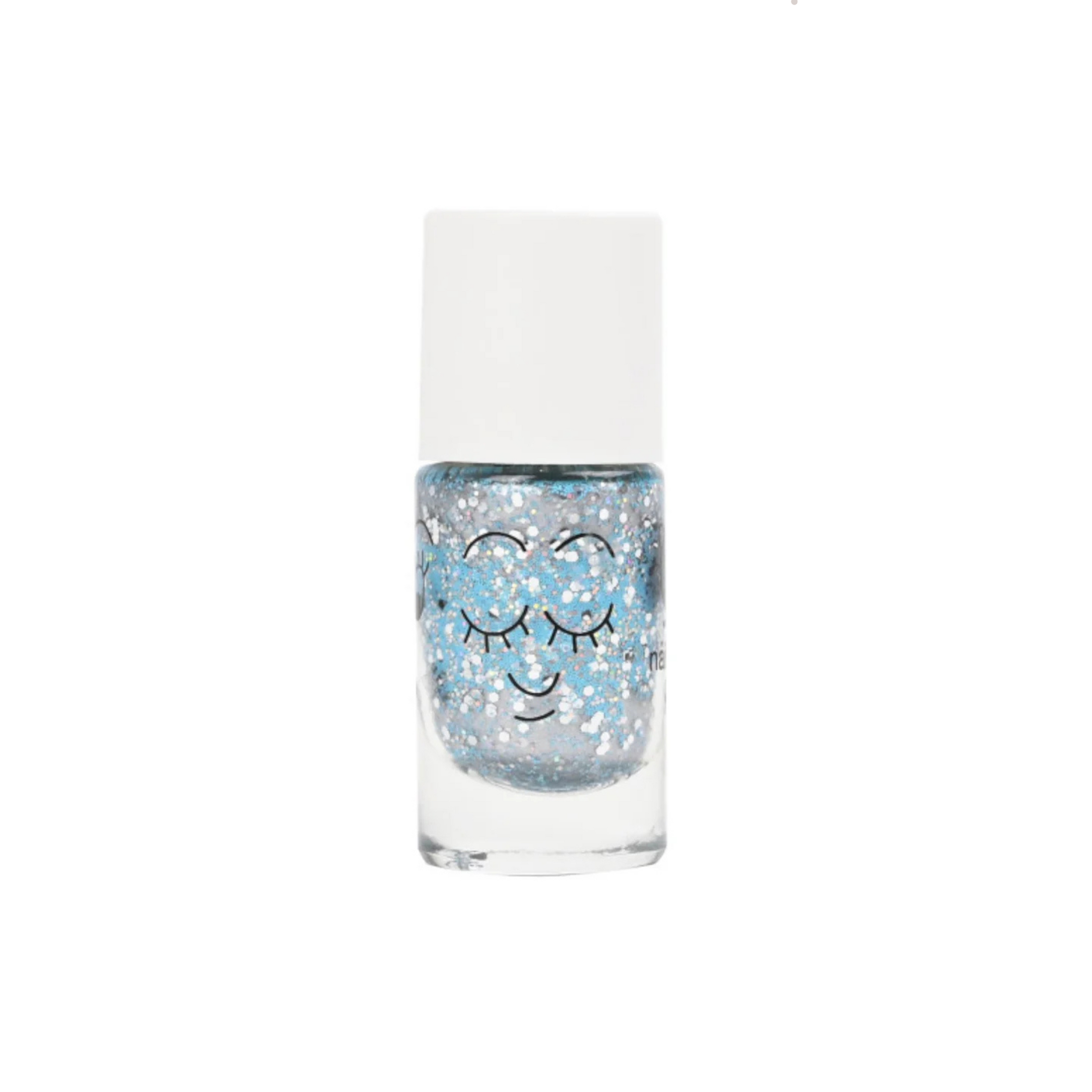 Luna Girls nail polish (blue glitter)