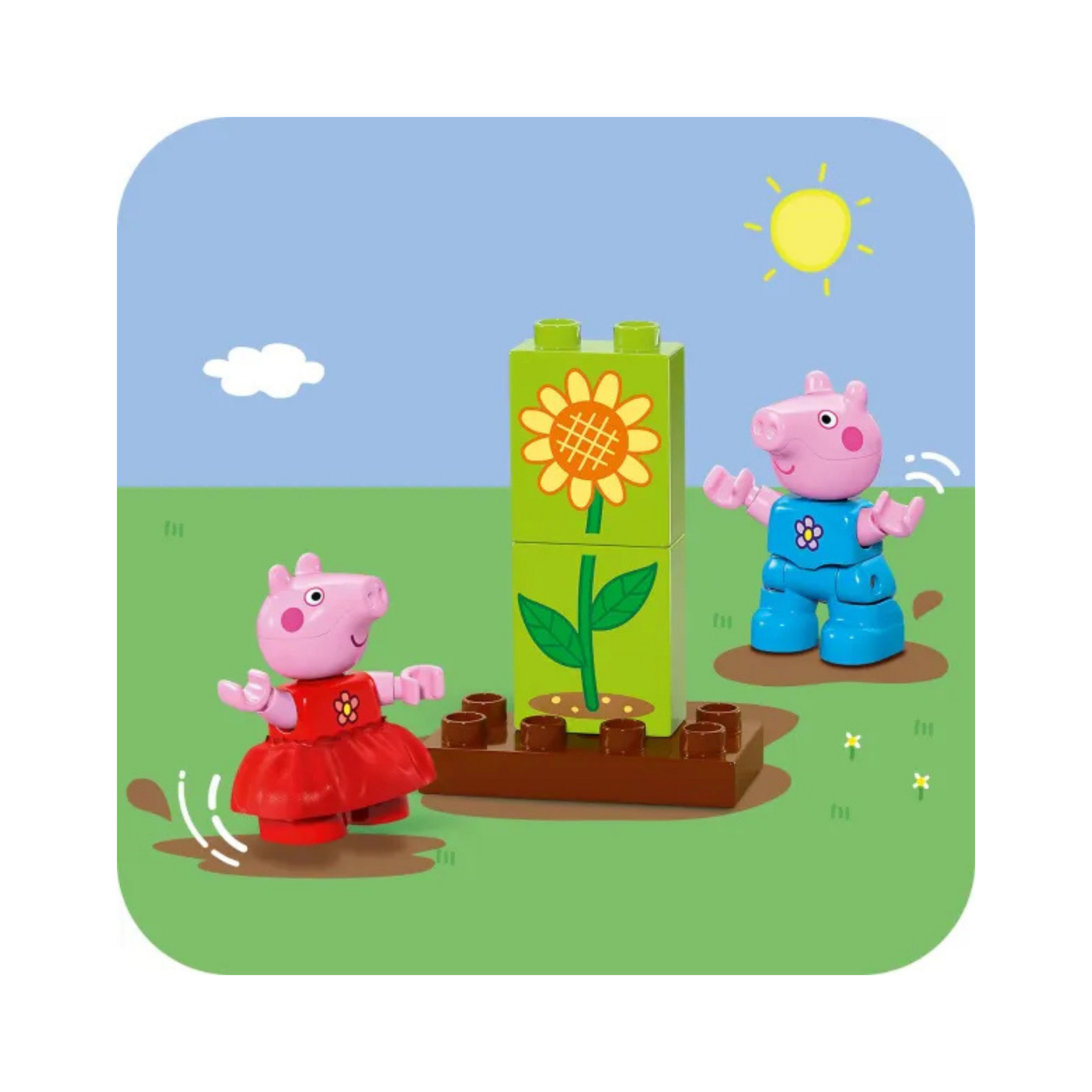 Peppa Pig Garden and Treehouse Duplo