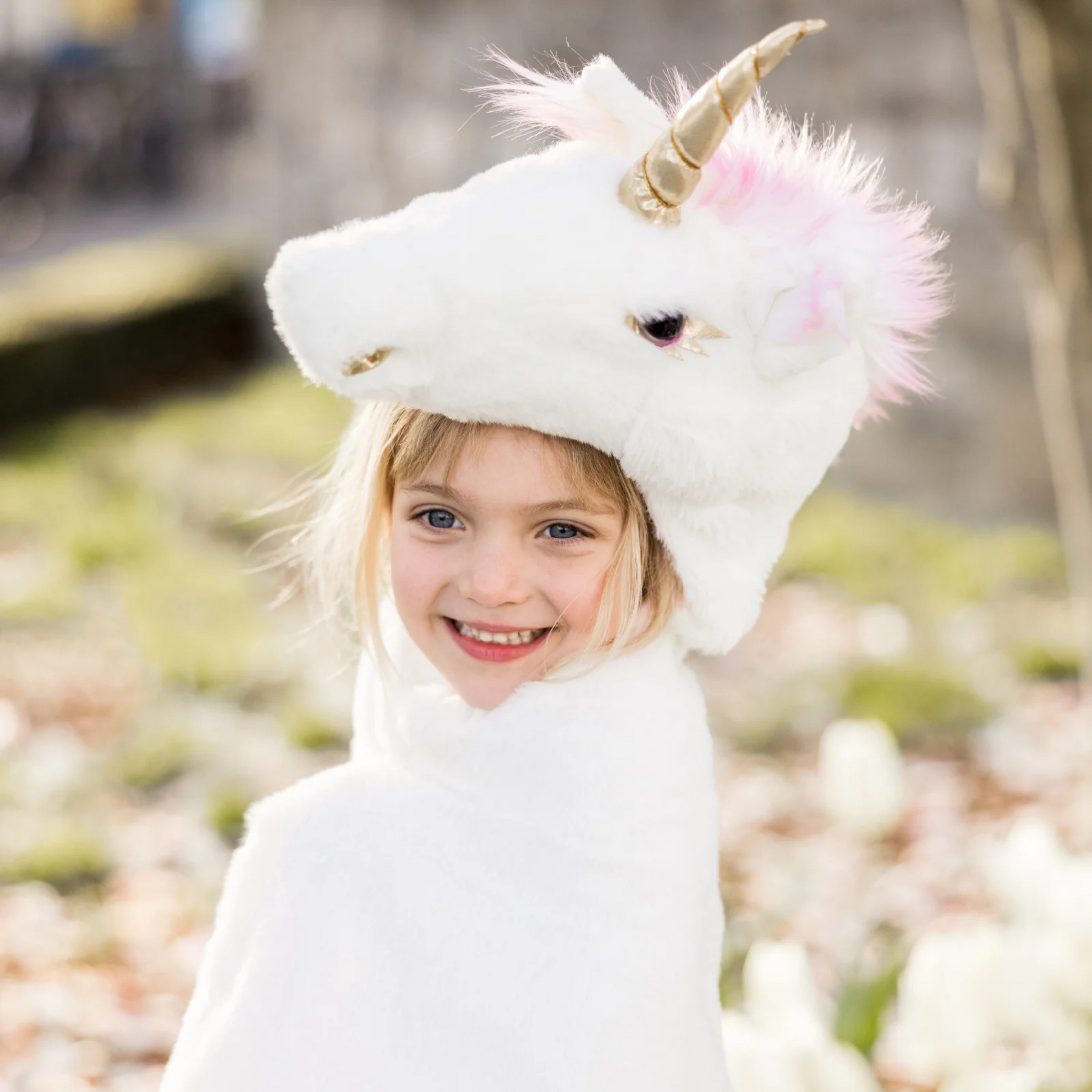 Children's Halloween Furry Unicorn Costume