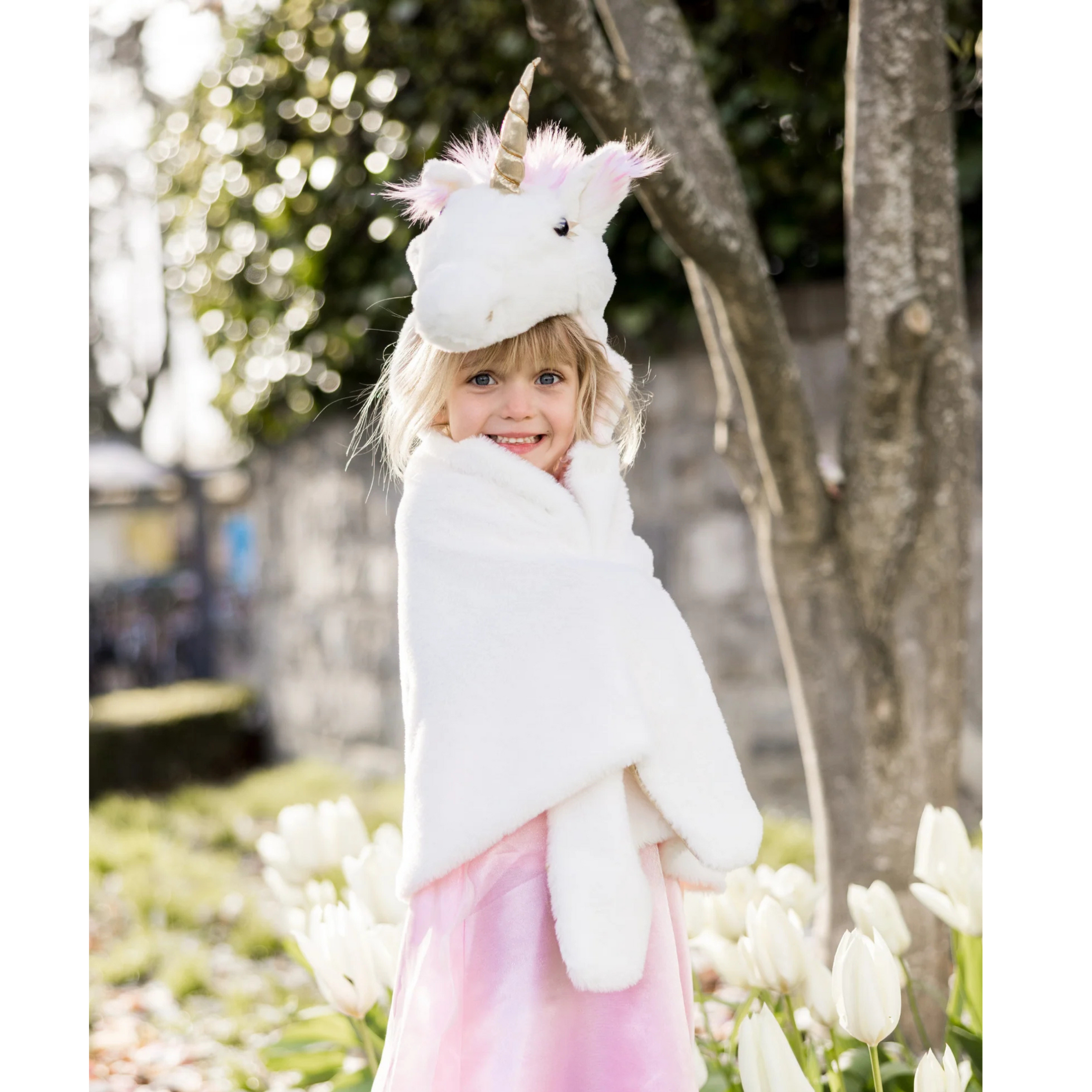 Children's Halloween Furry Unicorn Costume