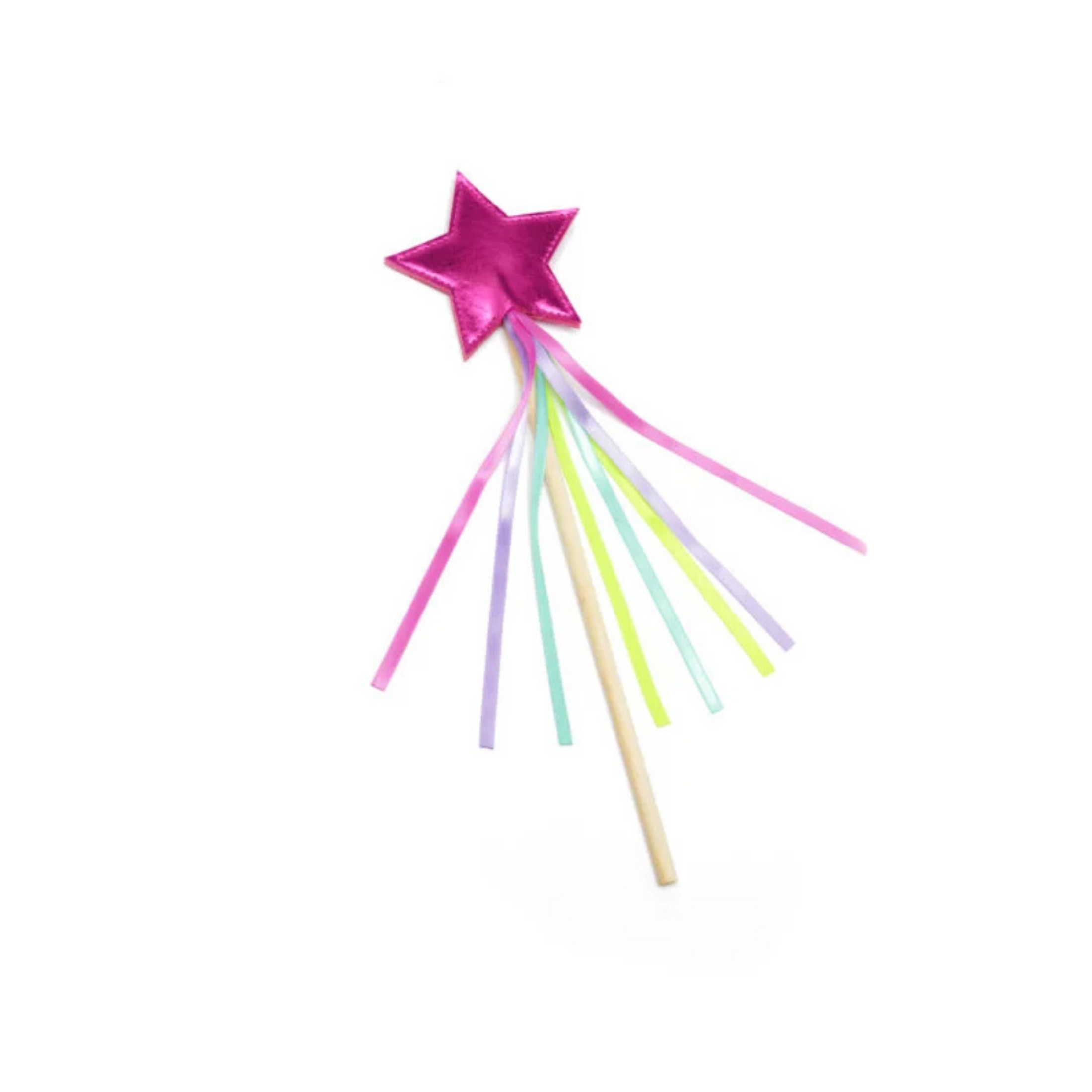 Girls princess crown-wand set Fuchsia