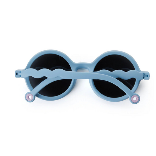 Baby round sunglasses Coral Reef Blue