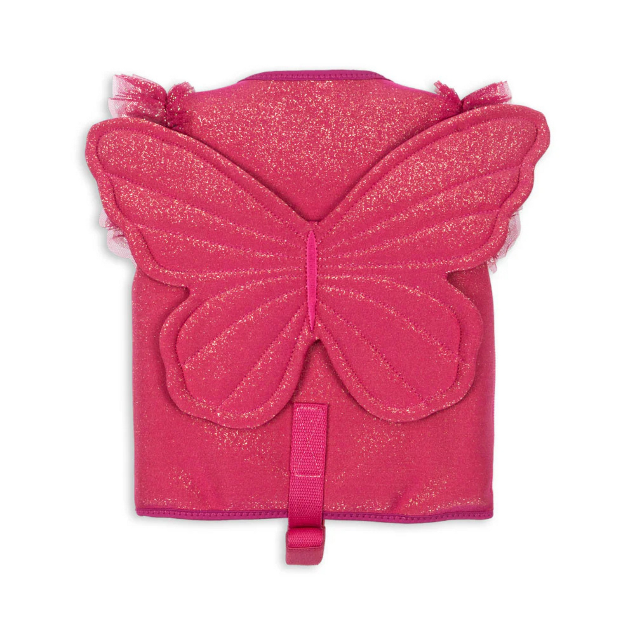 Kids life jacket with glitter and butterfly design