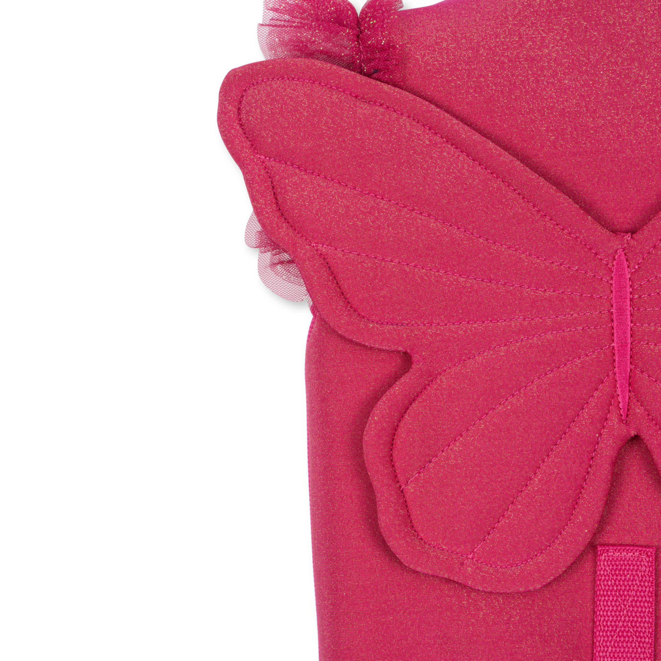 Kids life jacket with glitter and butterfly design