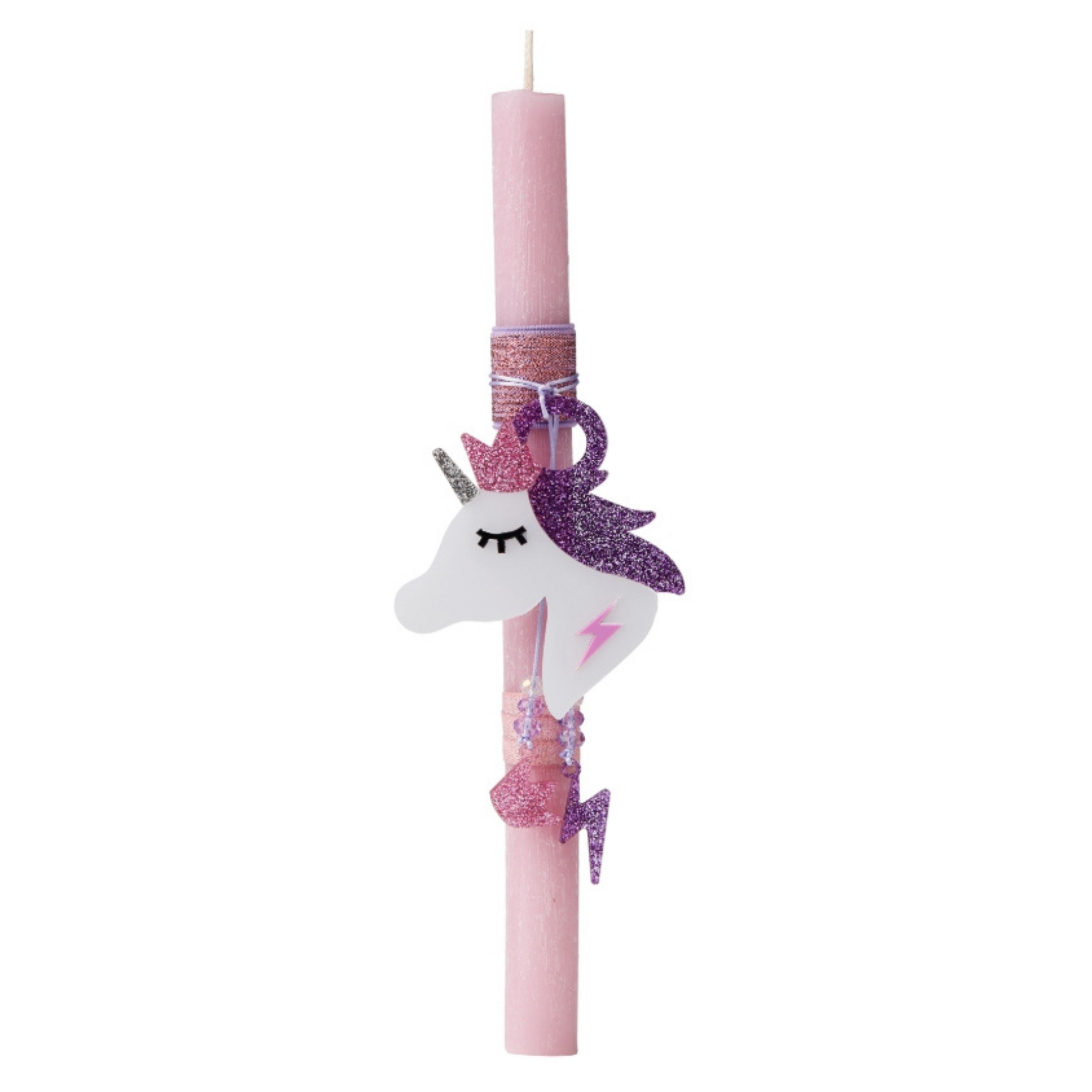 Children's Easter candle Unicorn