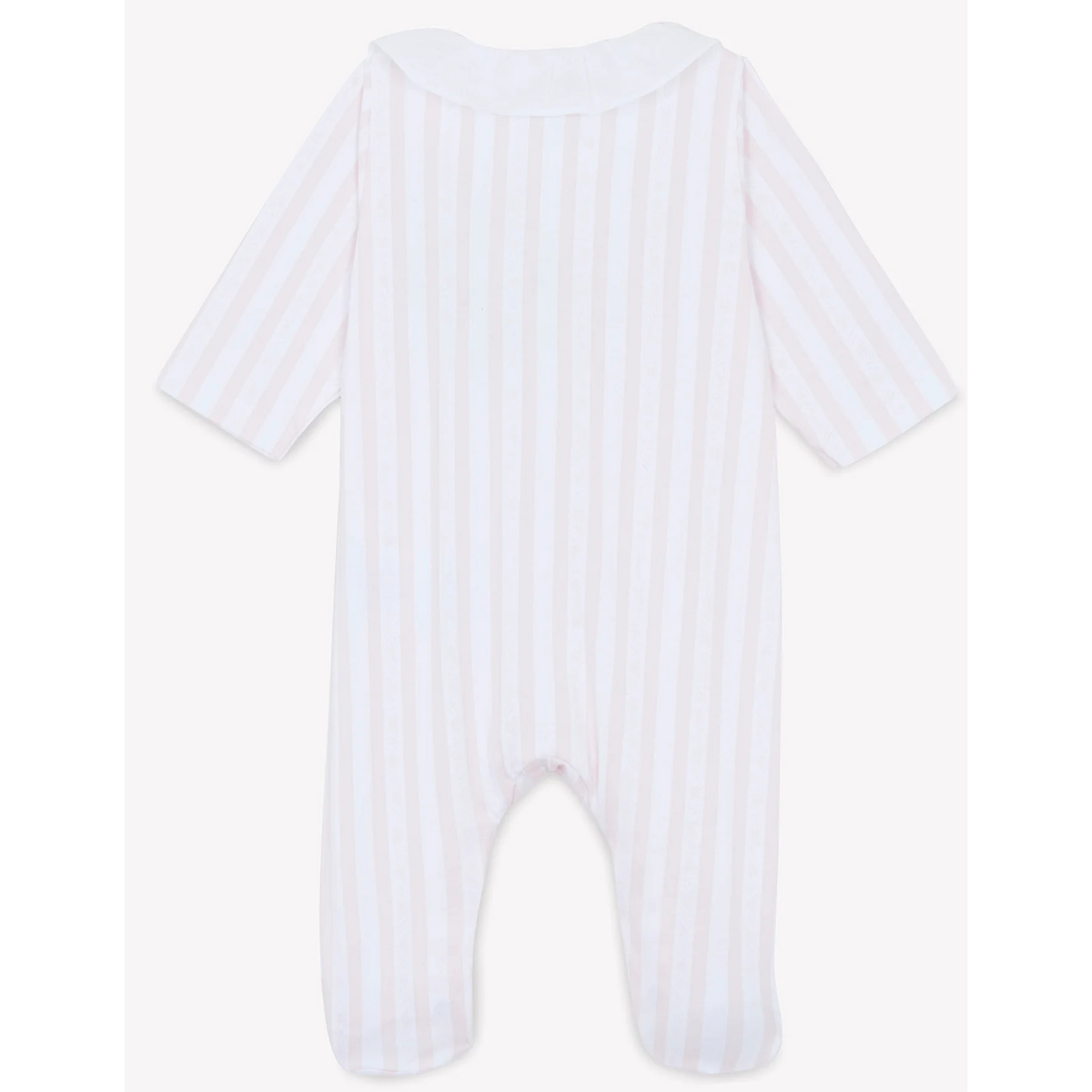 Baby Bodysuit Striped Pale Pink