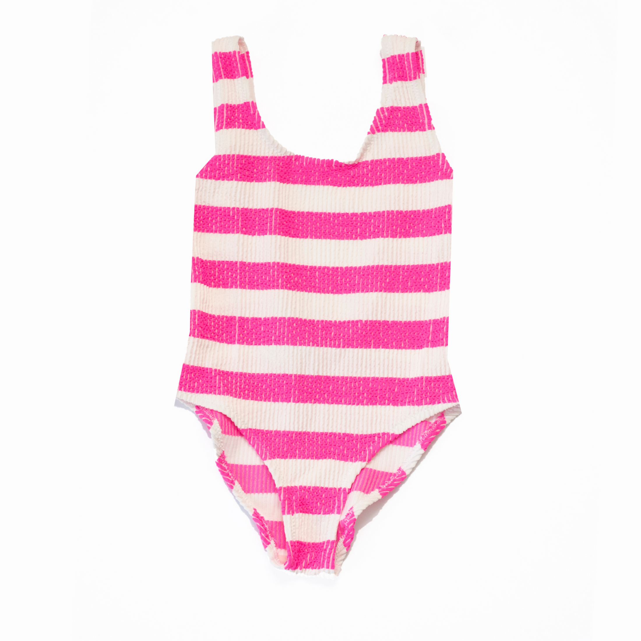 Children's one-piece swimsuit sponge stripes