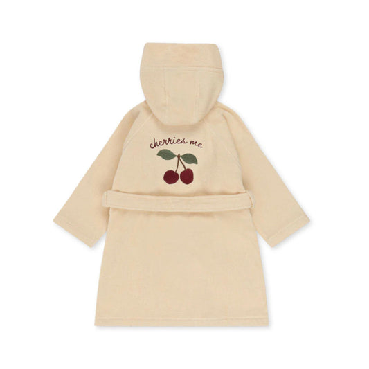 Παιδικό μπουρνούζι με σχέδιο κεράσι