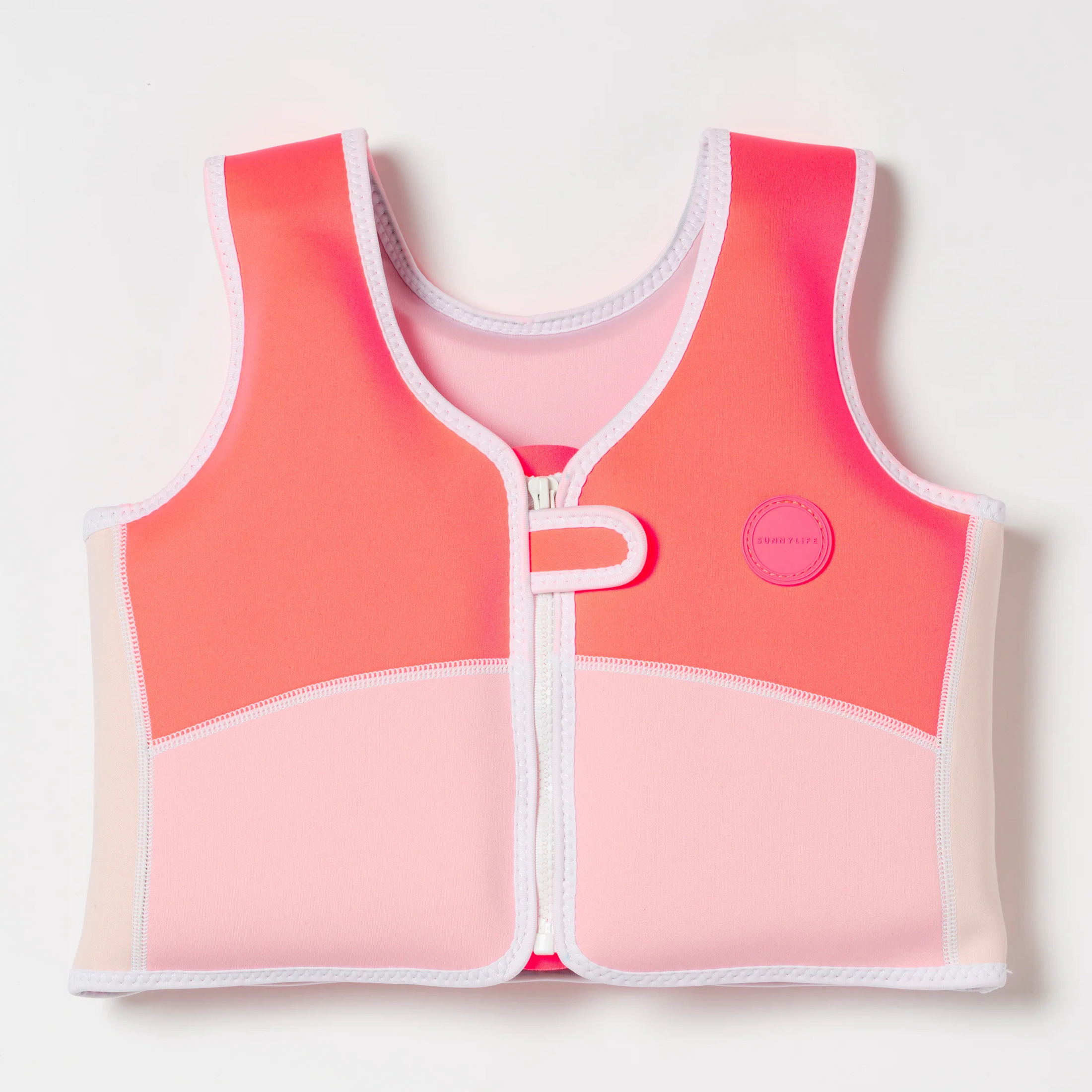 Kids' life jacket Neon Strawberry