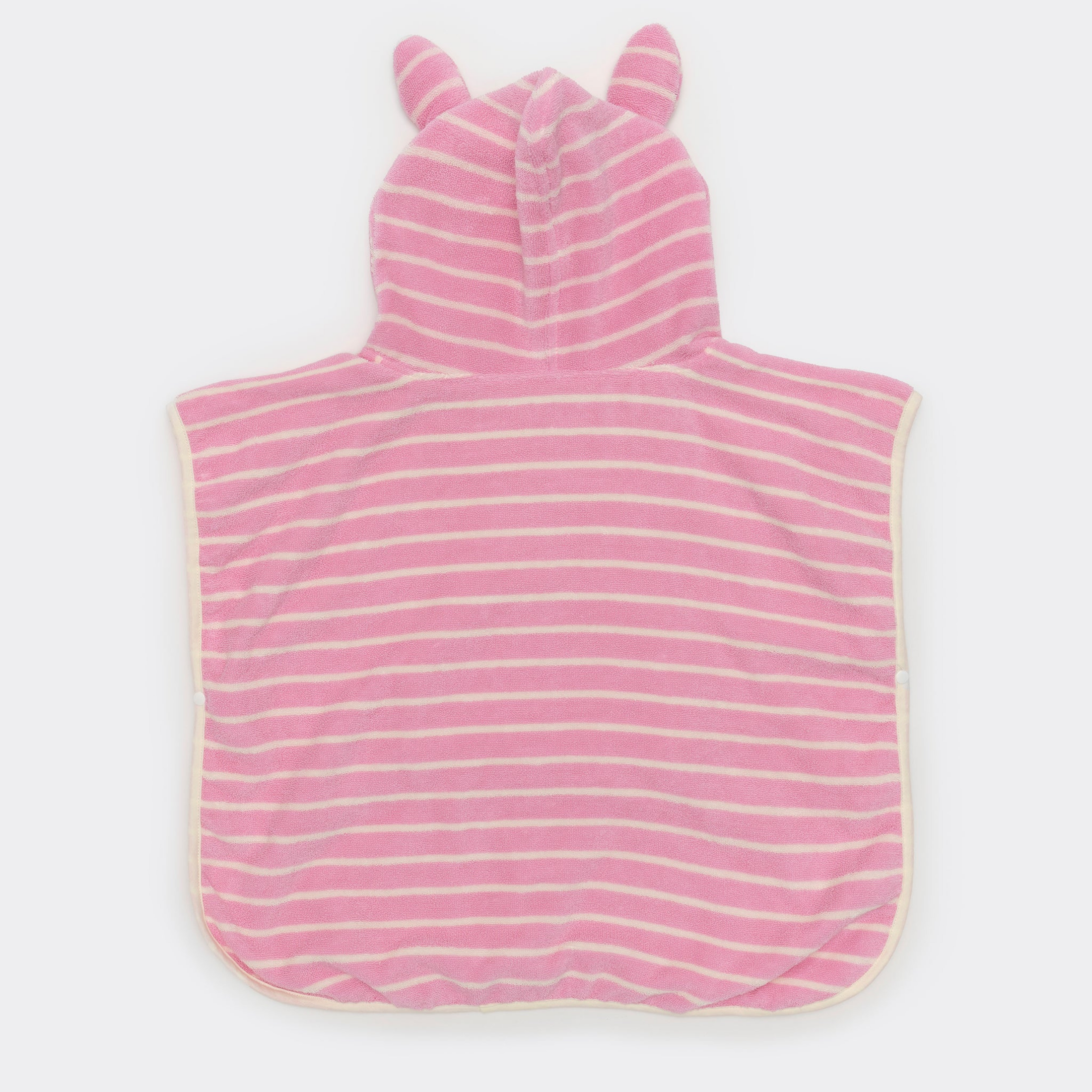 Παιδικό μπουρνούζι Candy Pink Stripe
