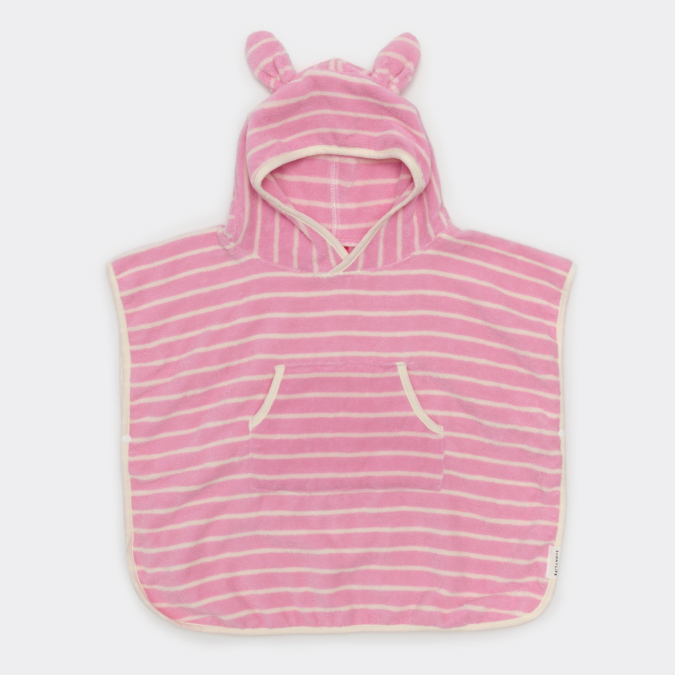Παιδικό μπουρνούζι Candy Pink Stripe