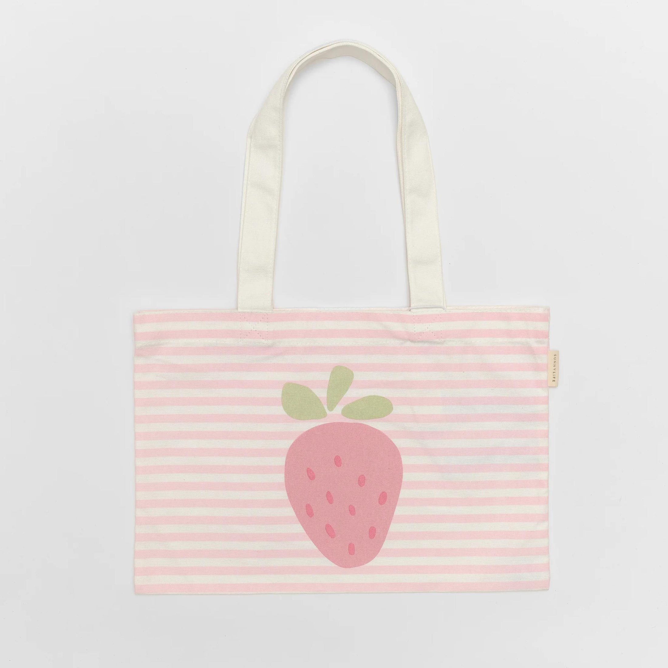 Παιδική τσάντα παραλίας Strawberry Sunshine Pink Stripe SUNNYLiFE