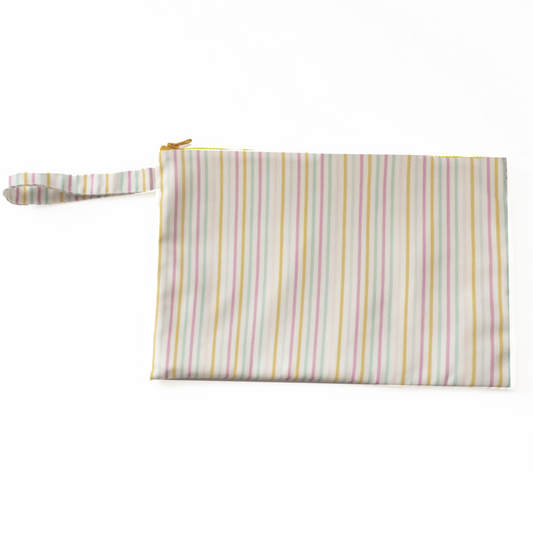 Pouch θαλάσσης Ριγέ Purple-Green Large