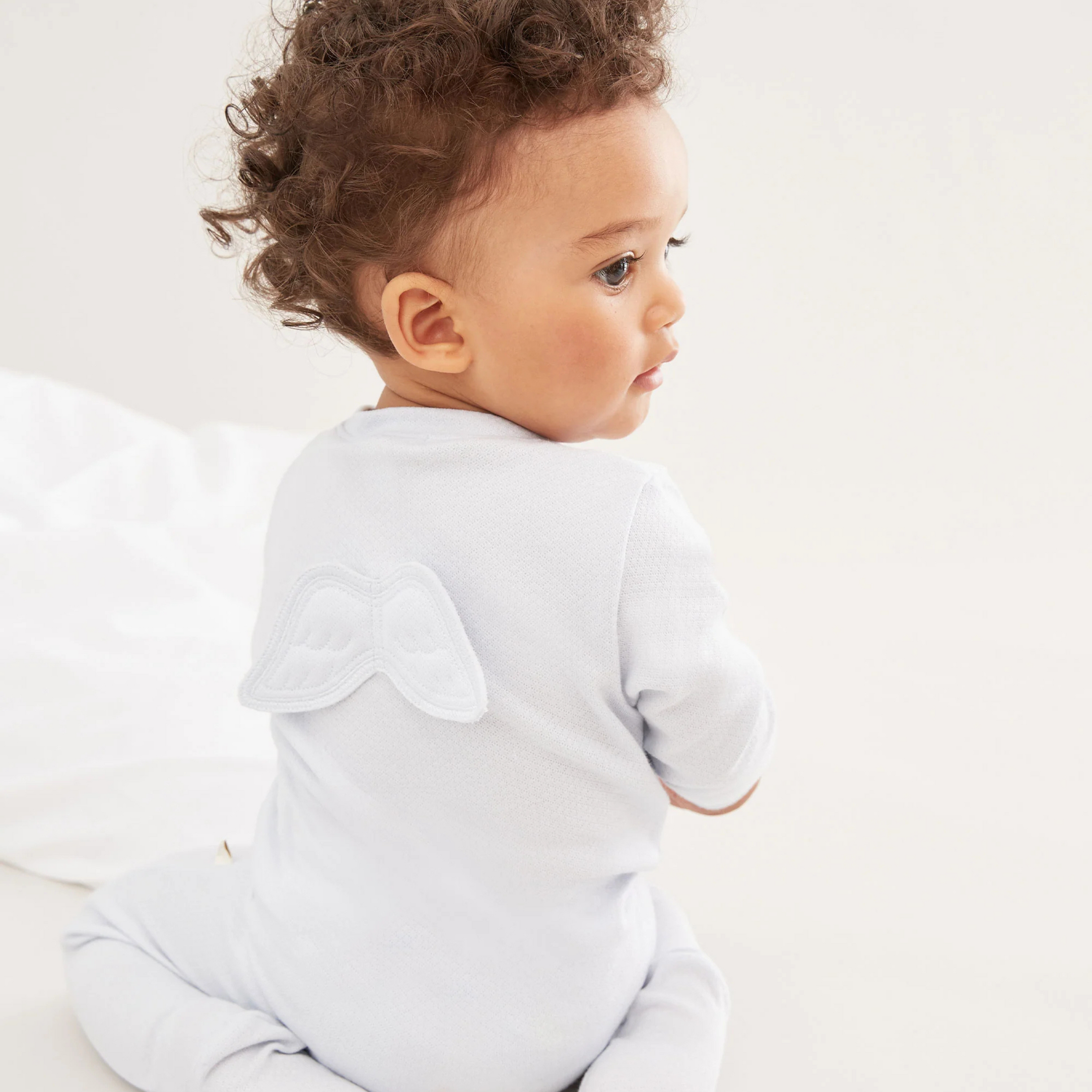 Βρεφική πιτζάμα Angel Wing Μπλε