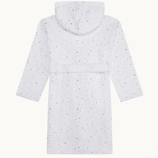 Παιδικό μπουρνούζι Star & Crown Μπλε