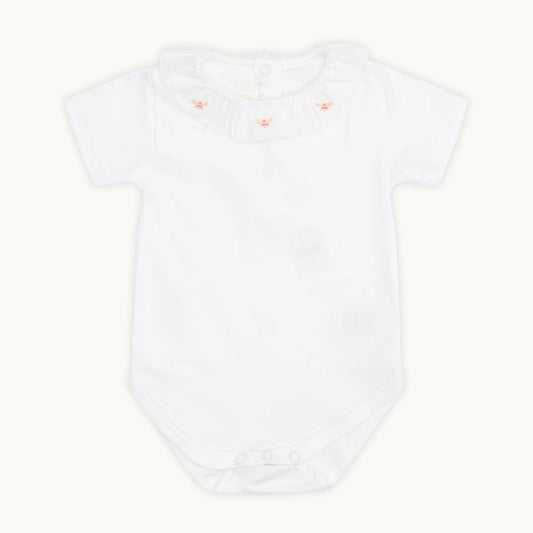 Βρεφικό φορμάκι με κέντημα Μέλισσα