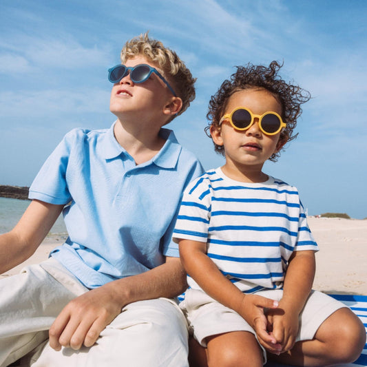 Παιδικά γυαλιά ηλίου οβάλ Seaside Stripes Navy Blue 5-12 ετών