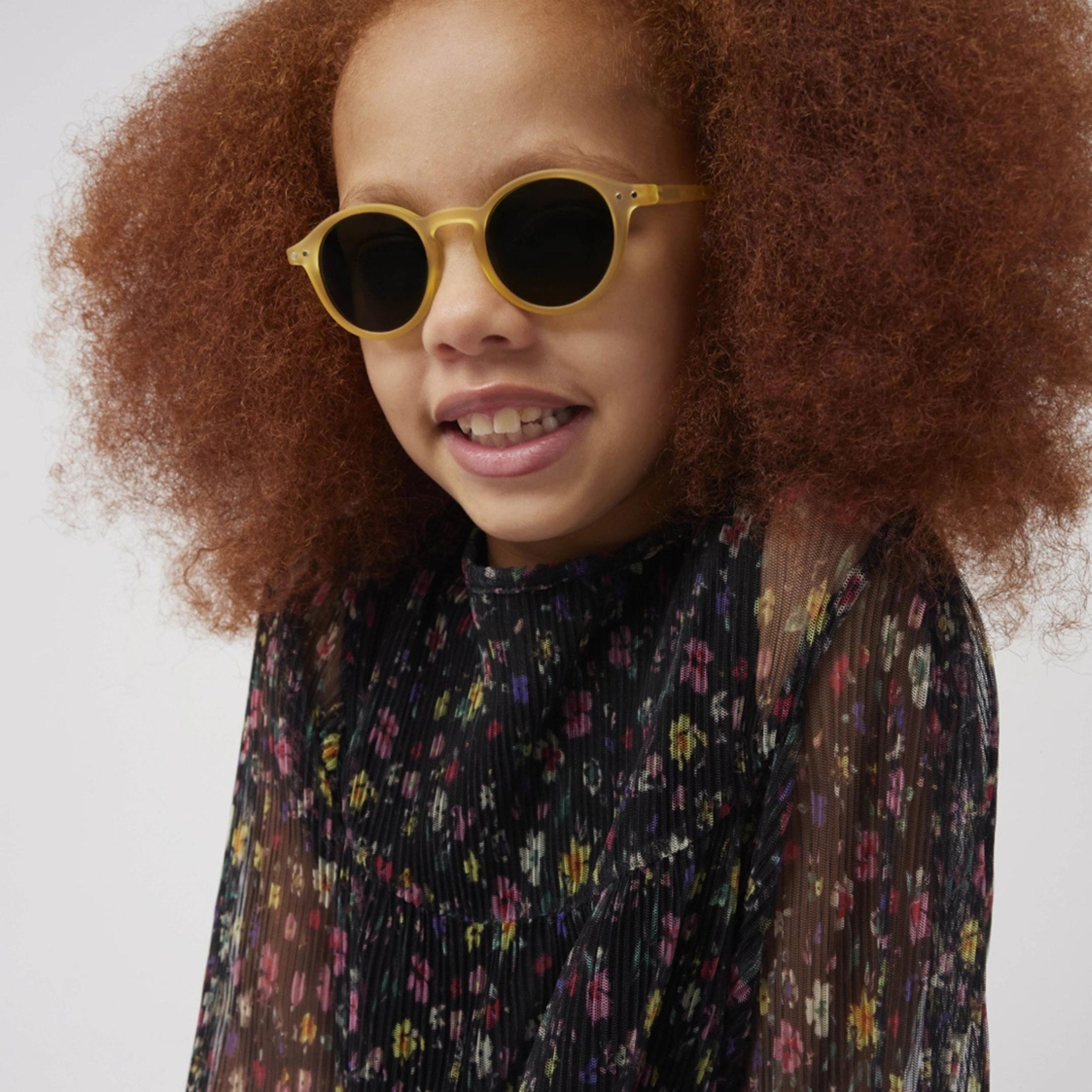 Παιδικά γυαλιά ηλίου Junior D Sun 5-10 Yellow Honey