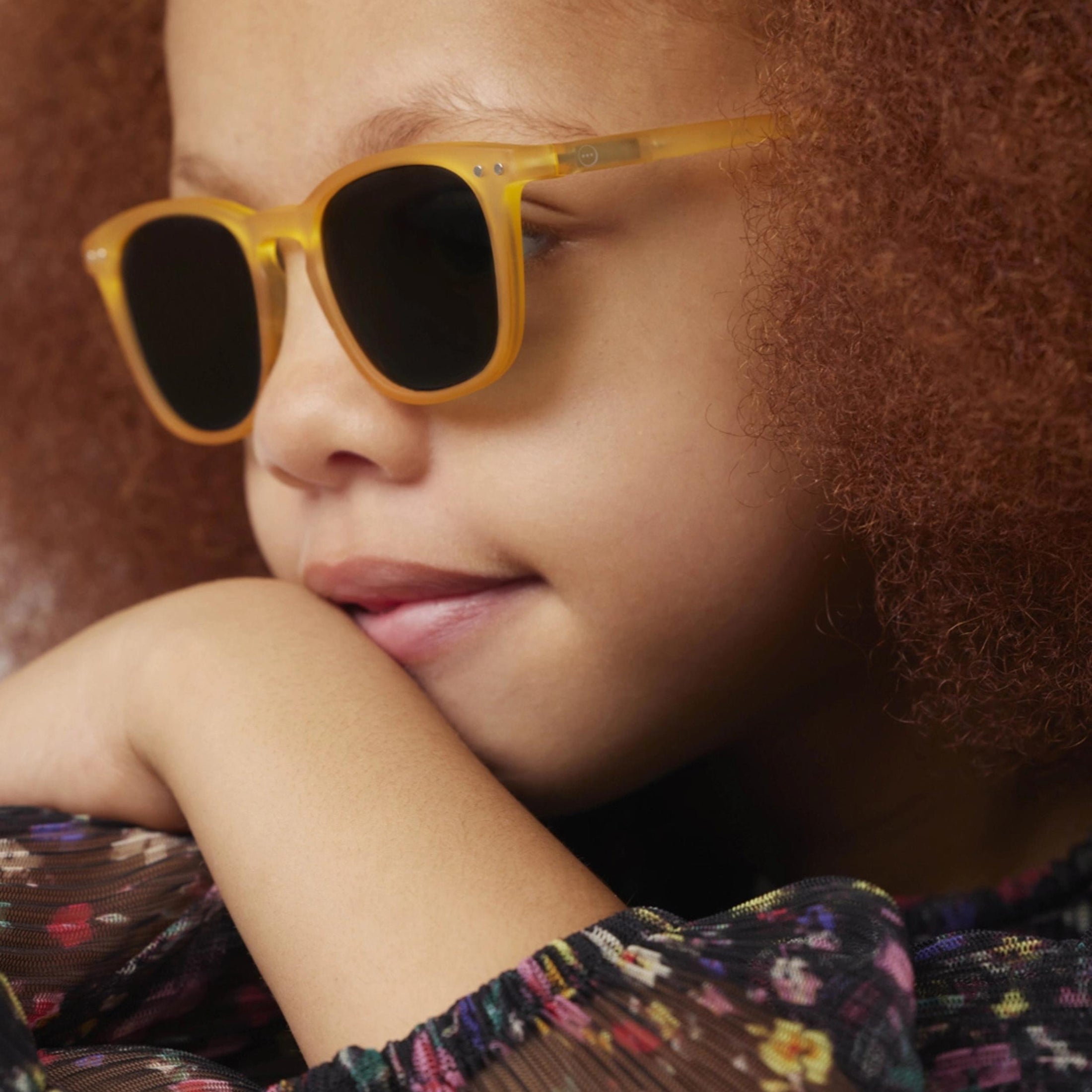 Παιδικά γυαλιά ηλίου Junior E Sun 5-10 Yellow Honey