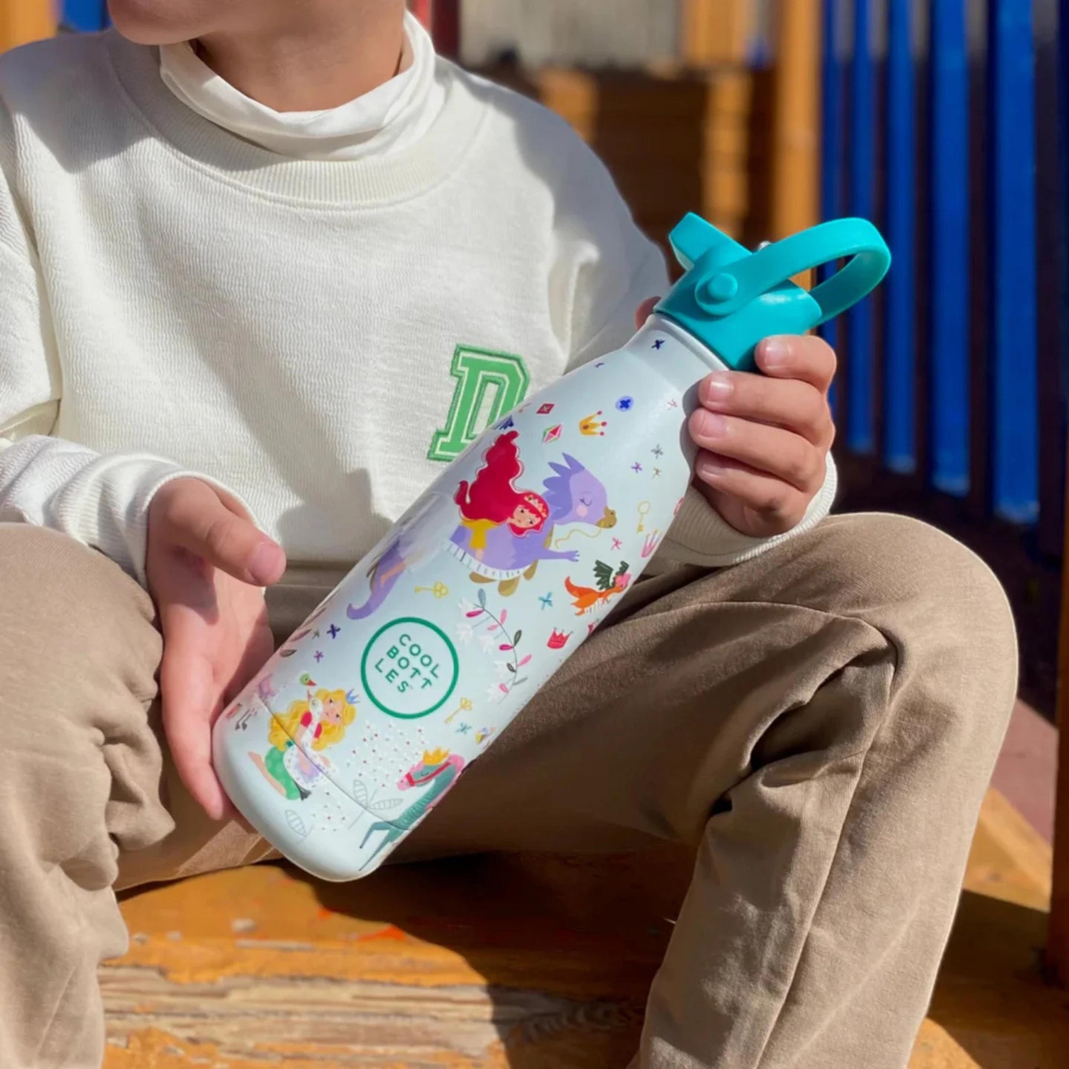 Παιδικό Ανοξείδωτο μπουκάλι Πριγκίπισσες 350ml Cool Bottles