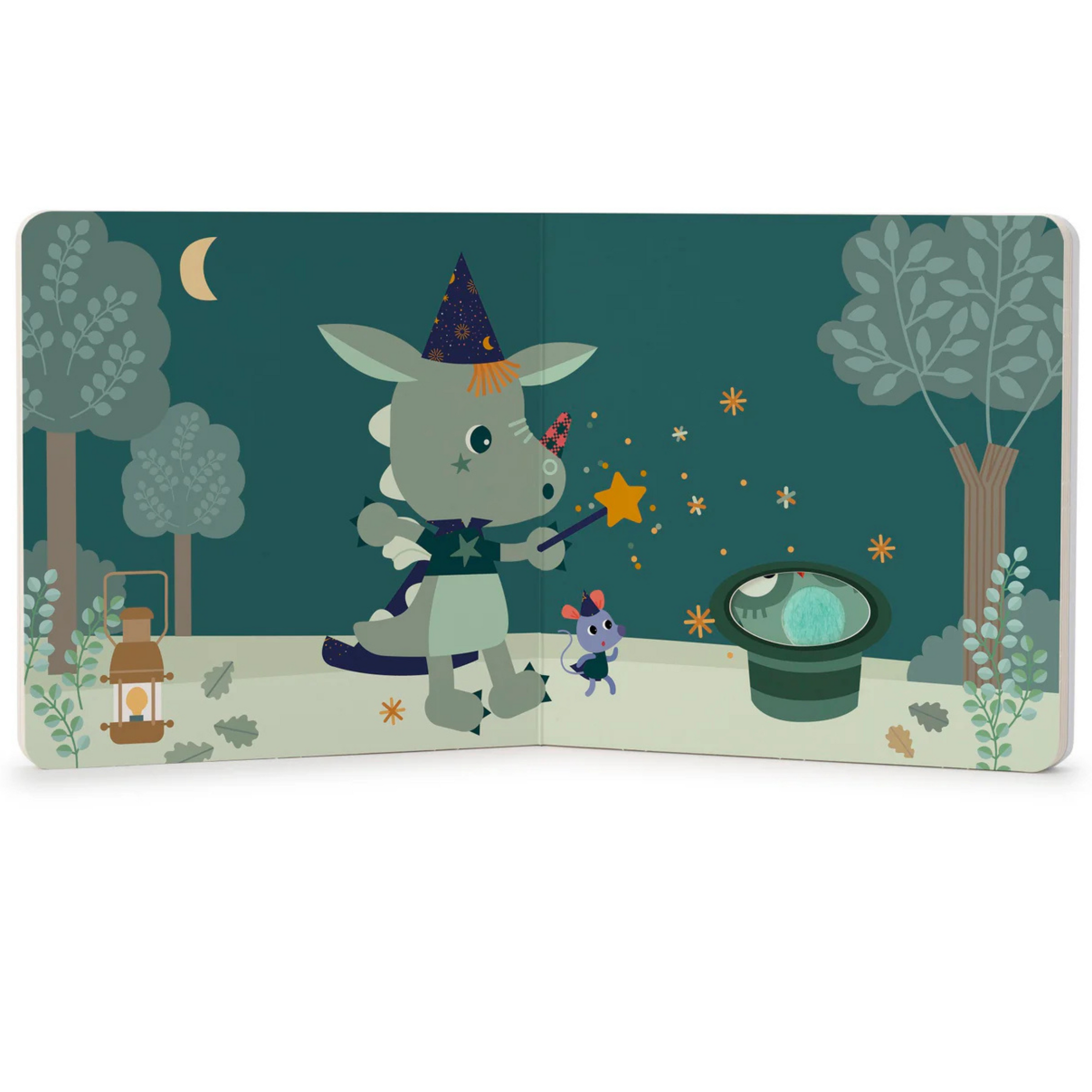 Παιδικό βιβλιαράκι αφής & ήχων Happy Forest