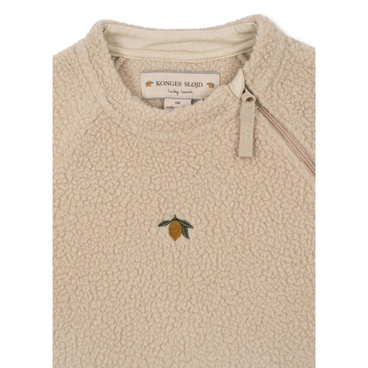 Βρεφικό φορμάκι fleece Lemon
