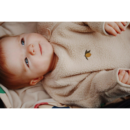 Βρεφικό φορμάκι fleece Lemon