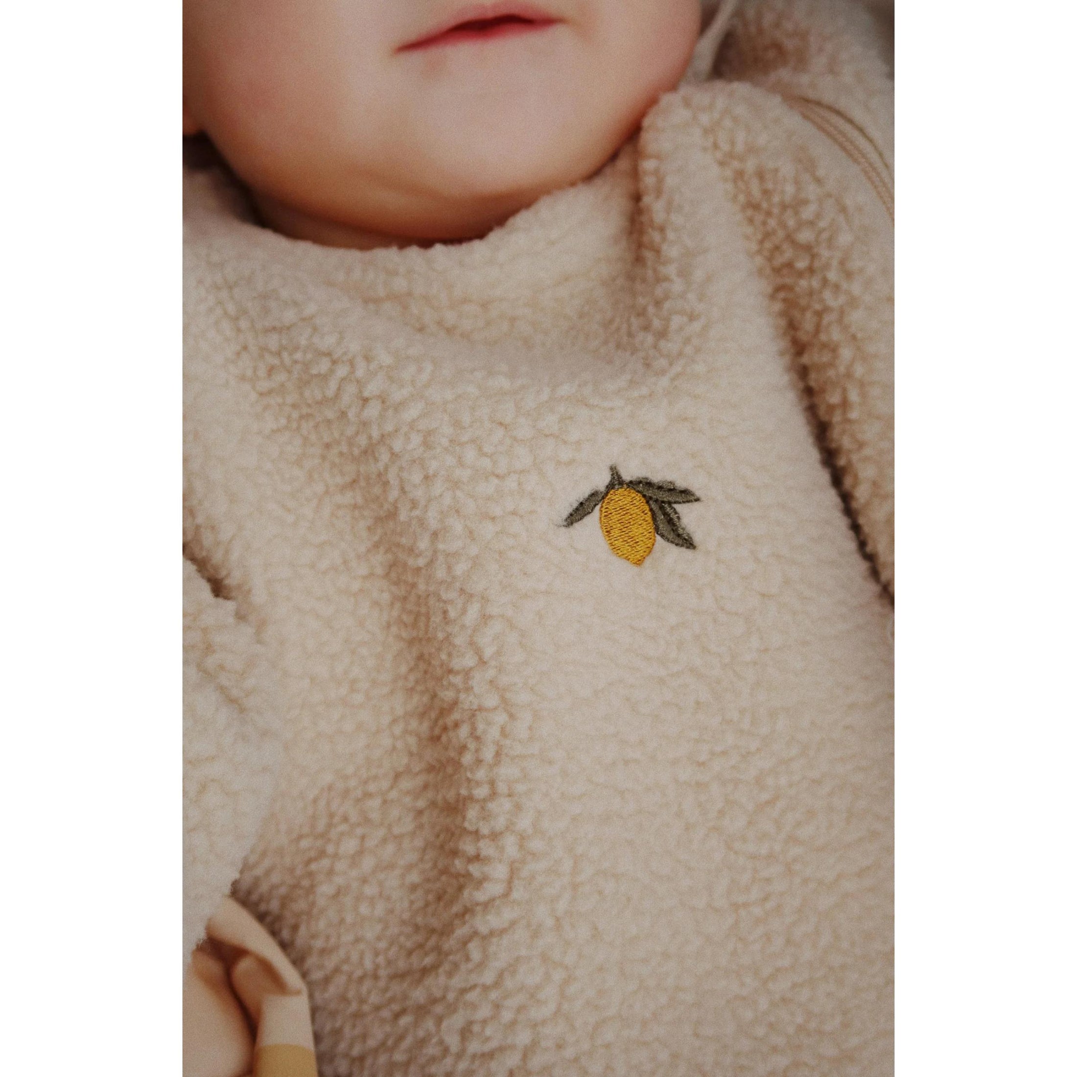 Βρεφικό φορμάκι fleece Lemon